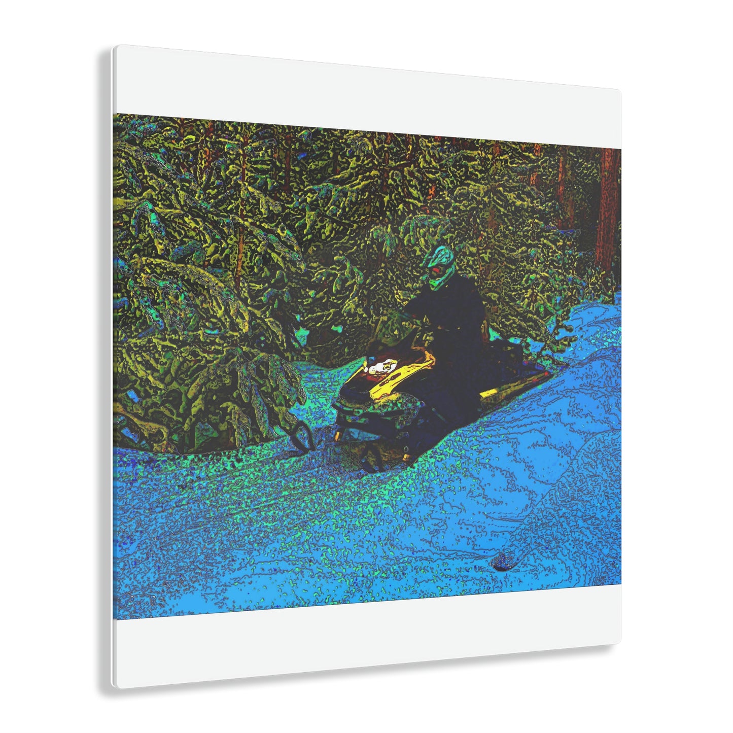 Acrylic Prints ... Yep ... "Another Day ... Riding Through The Wilderness ... " ... February 2023 ... Original Works ...