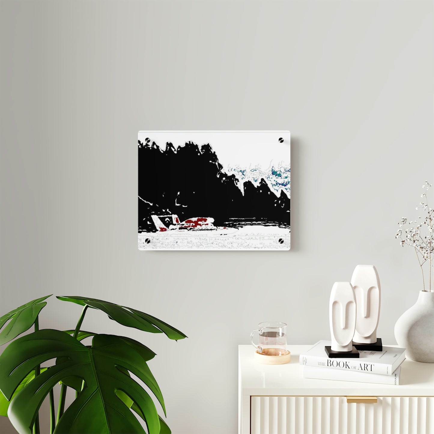 Acrylic Wall Art Panels ... Seattle Columbia Cup On Lake Washington ... "Dave Wilcox Heads For The Win" ... Associate Gift-Photo ... Original Works ...