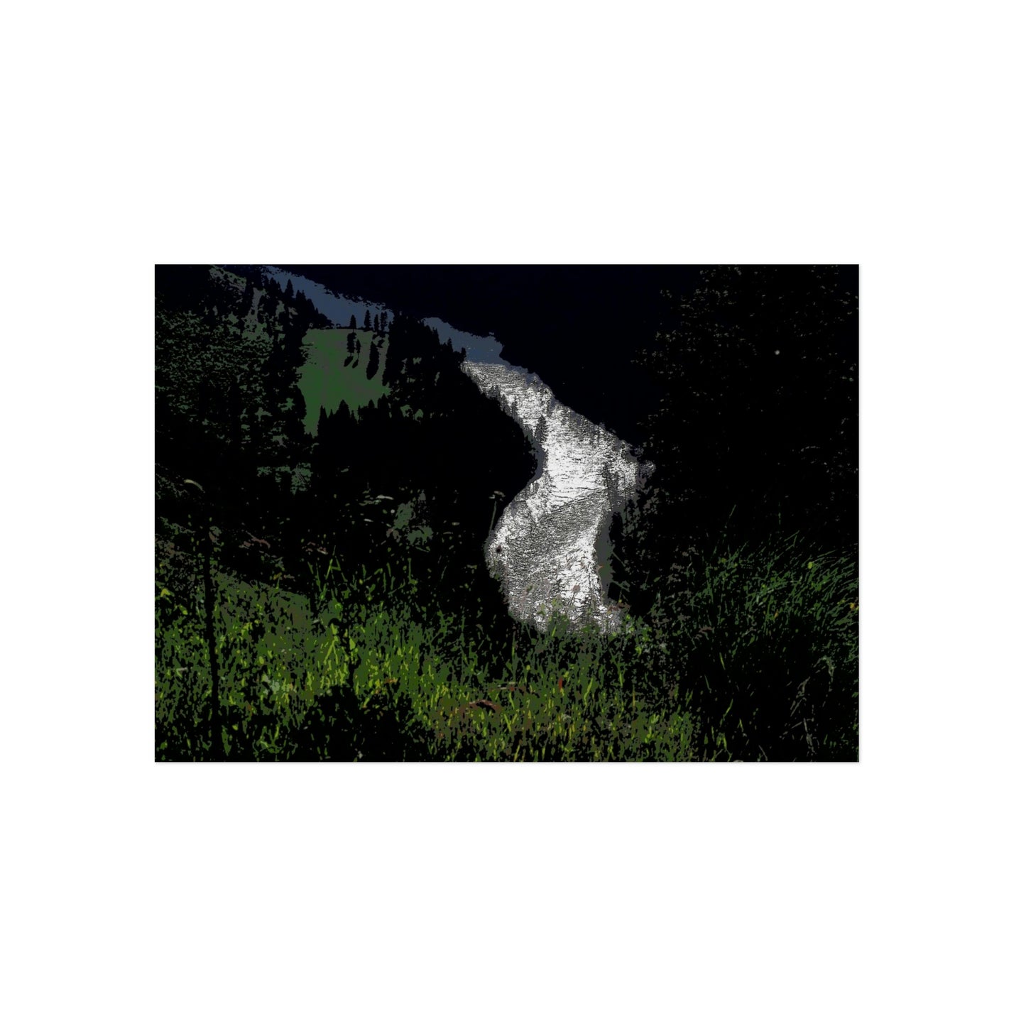 Aluminum Composite Panels ... "The River Of No Return" ...The Salmon River: Frank Church Wilderness ... Salmon River, Idaho ... Original Works ...