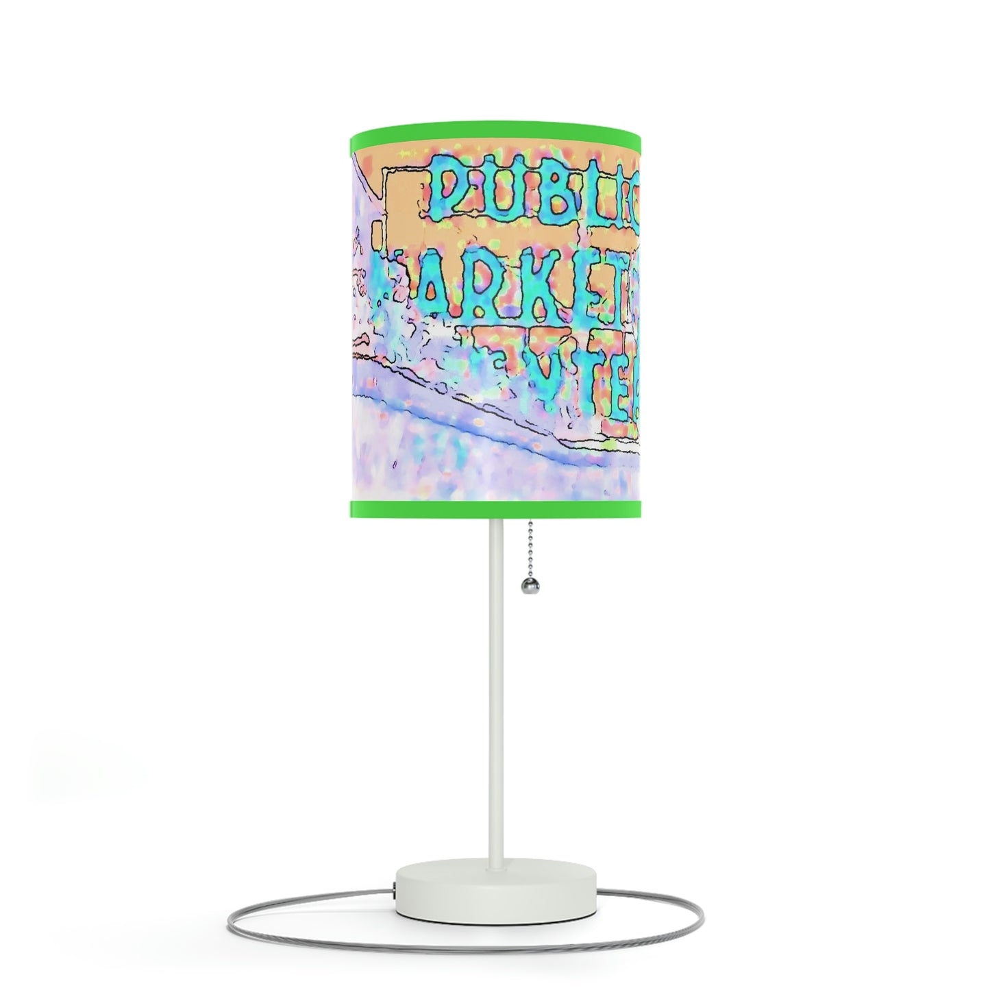 Lamp on a Stand, US|CA plug ... A Little Bit Of Seattle's Public Market "To Light Things Up" ... Seattle, 2013.