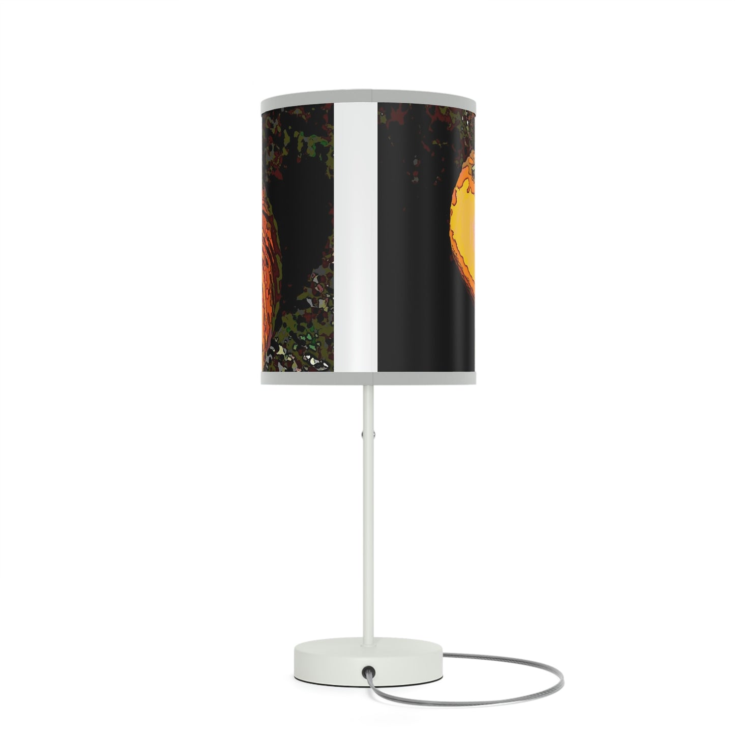 Lamp on a Stand, US|CA plug ... "A Lantern Within A Jack-O-Lantern" ...