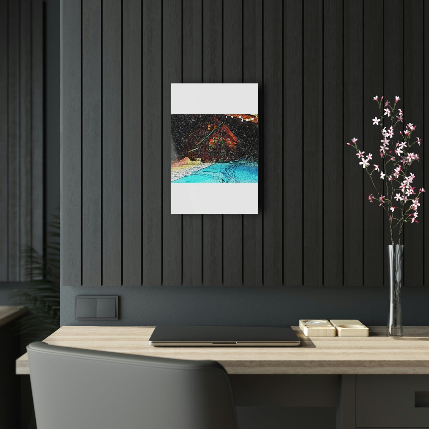 Acrylic Prints ... A Cold ... A Very Snowy ... "A Tranquil & Quiet Morning In Mountainous Central Idaho" ... Original Works ...