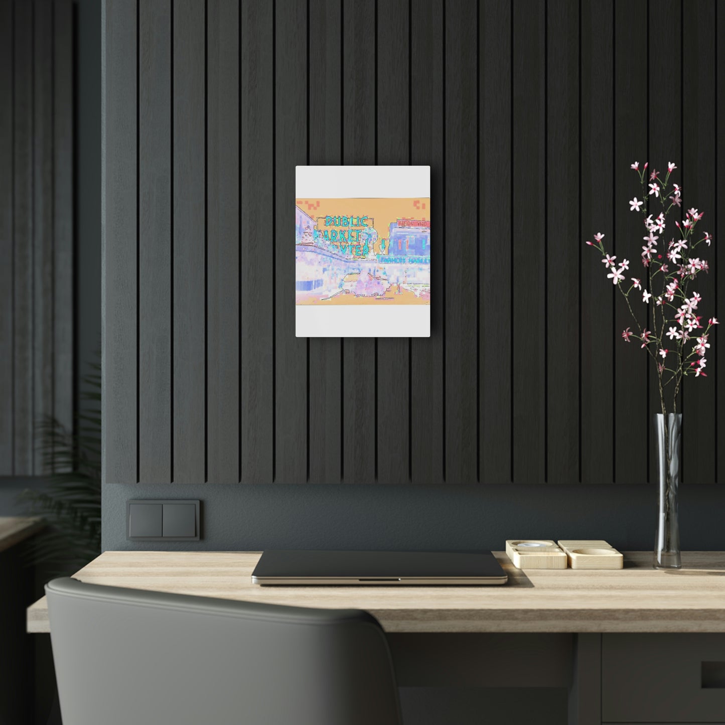 Acrylic Prints ... "Seattle's PPM: Pike-Place-Market" ... I Remember That Day ... The Photo Shoot ... 'It Was Snowing' ... Original Works ...