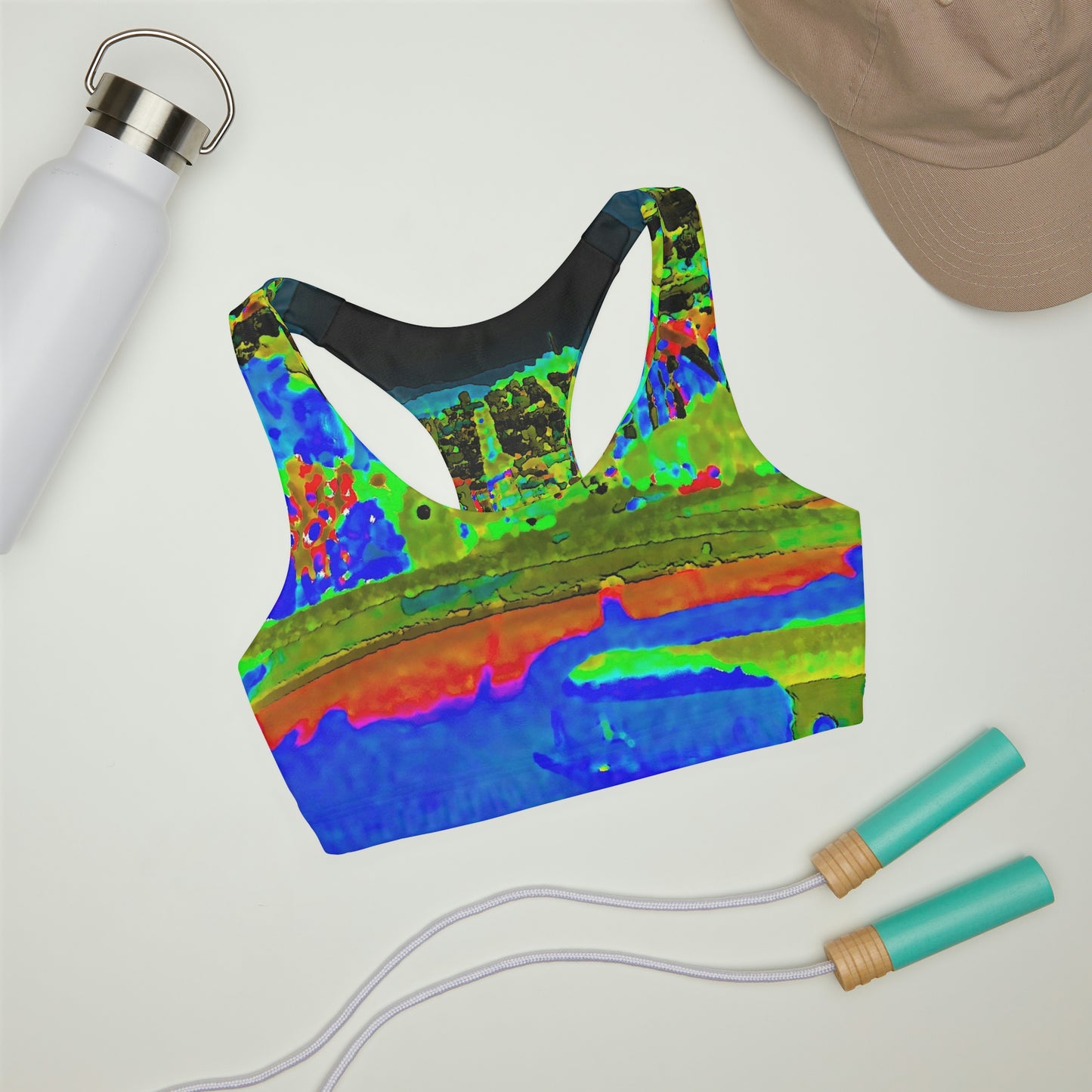 Girls' Double Lined Seamless Sports Bra ... "Lombard Street San Francisco, CA, USA" ... Family Archives 1970's ... Original Works ...
