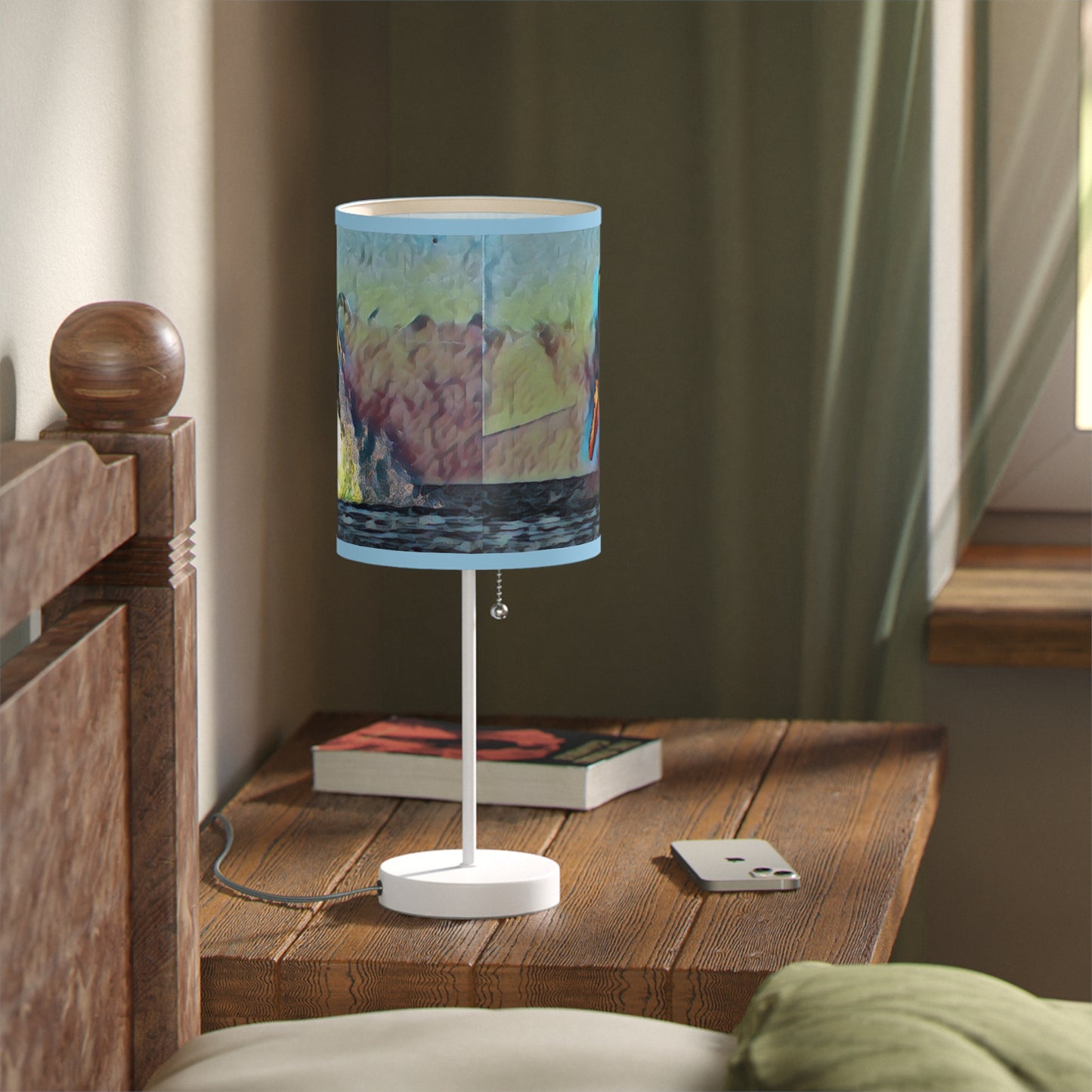 Lamp on a Stand, US|CA plug ... An Extraordinary Humpback Breach ... 'With Explosive Energy' ... Family Archives (KPH) ... Circa: 21st Century. Maui, HI ... Original Works ...