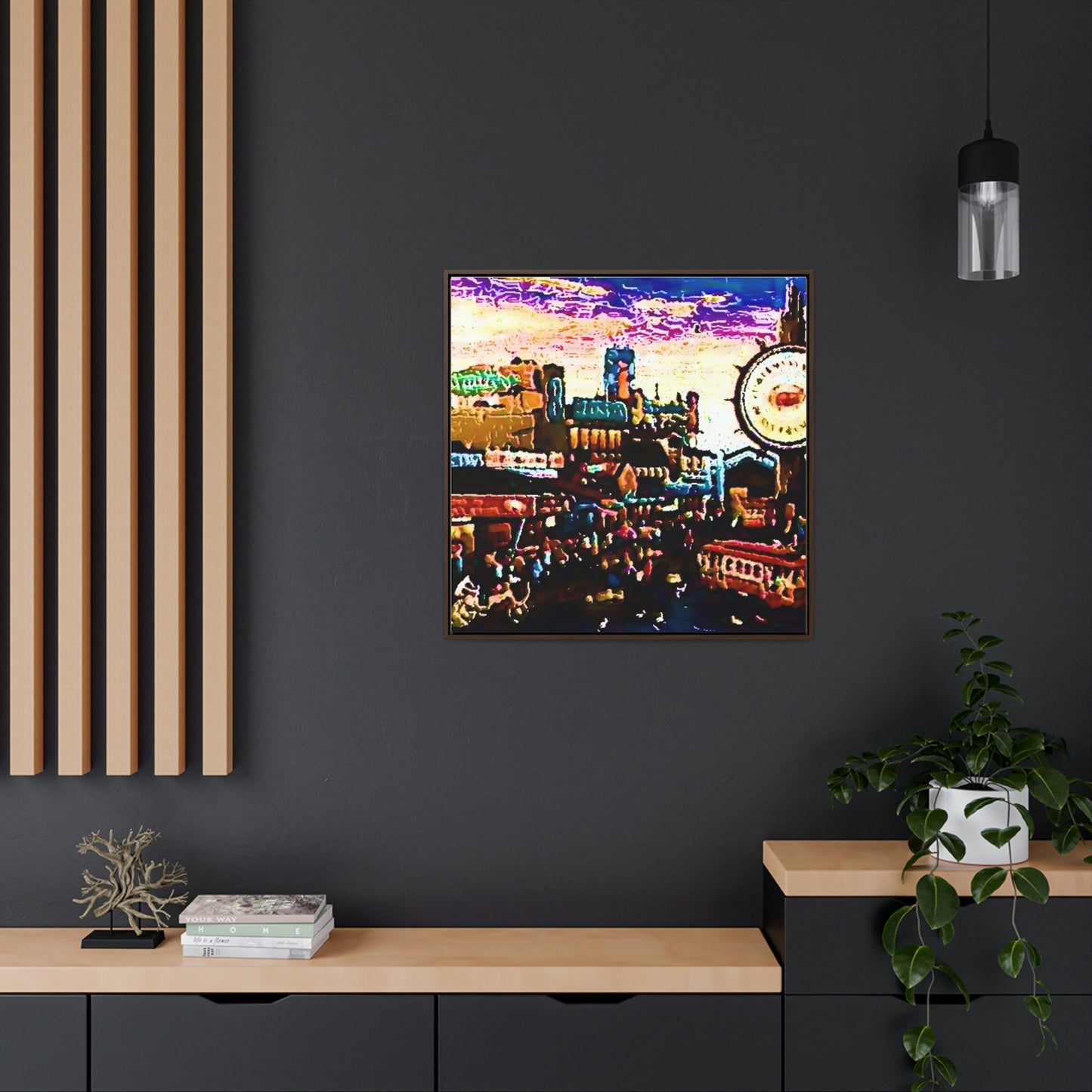 Gallery Canvas Wraps, Square Frame ... "No.9 Fishermen's Grotto - Fishermen's Wharf, SF, California" ... Family Archives: 1970's ... Original Works ...