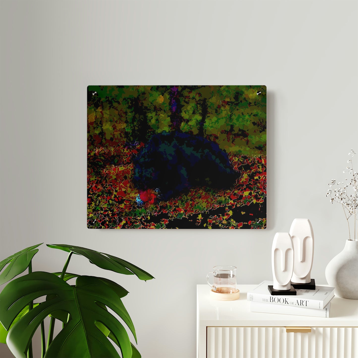 Acrylic Wall Art Panels ... RCY: "Rhett Creek Yogi ... '500 Lbs Of Autumn Season Hunger' ..."  ... September 2022 ... Central Idaho ... Original Works ...