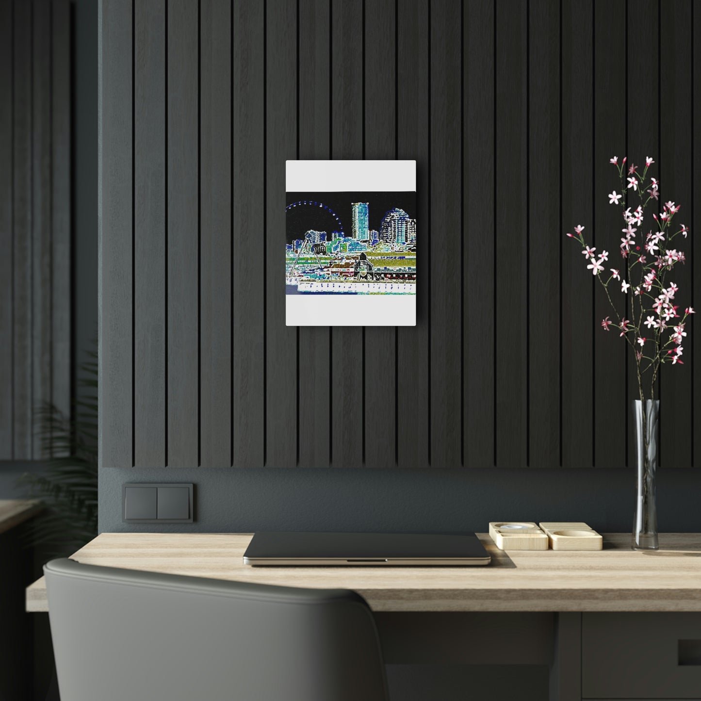 Acrylic Prints ... That Classic Wheel ... 'Seattle's Wheel' ... & An Old Classic Waterside Vendors ...  'Family Archives' ... Original Works ...