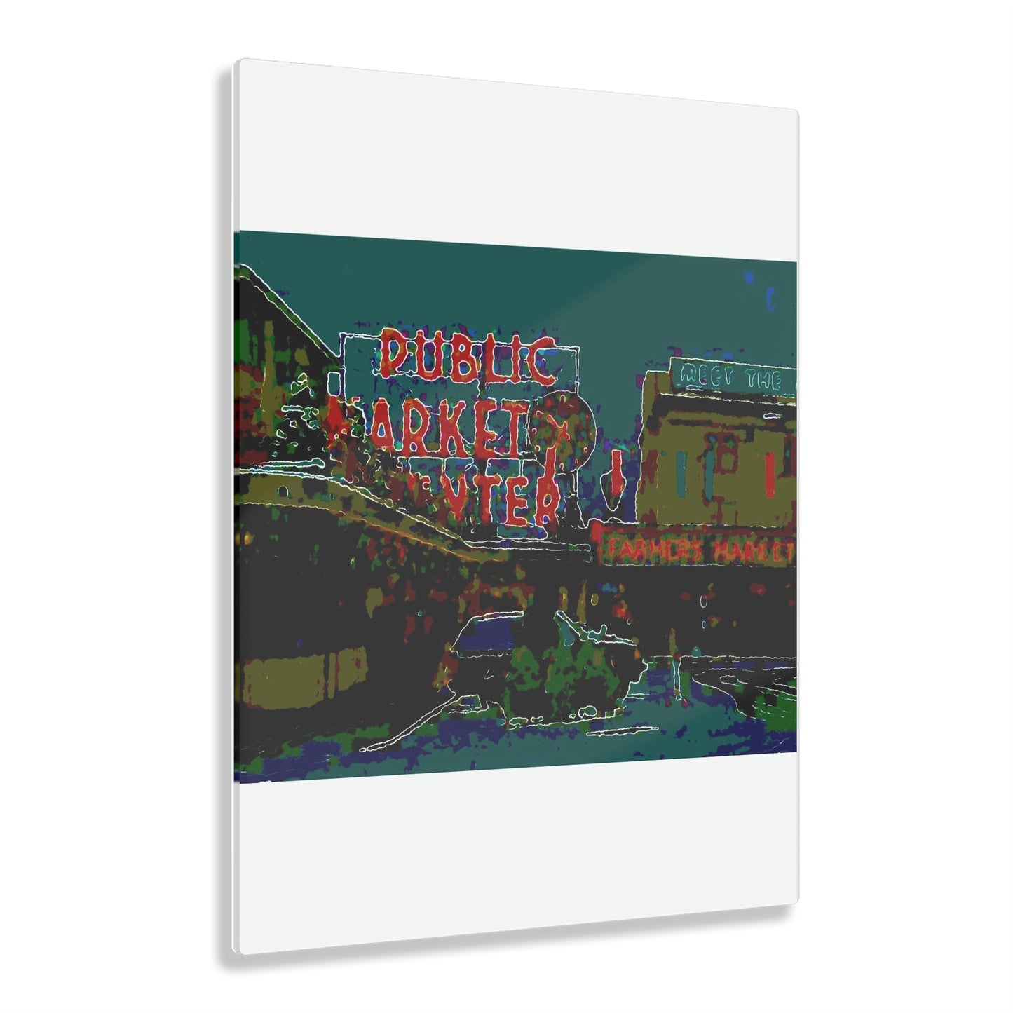 Acrylic Prints ... "Seattle's PPM: Pike-Place-Market" ... I Remember That Day ... The Photo Shoot ... 'It Was Snowing' ... Original Works ...