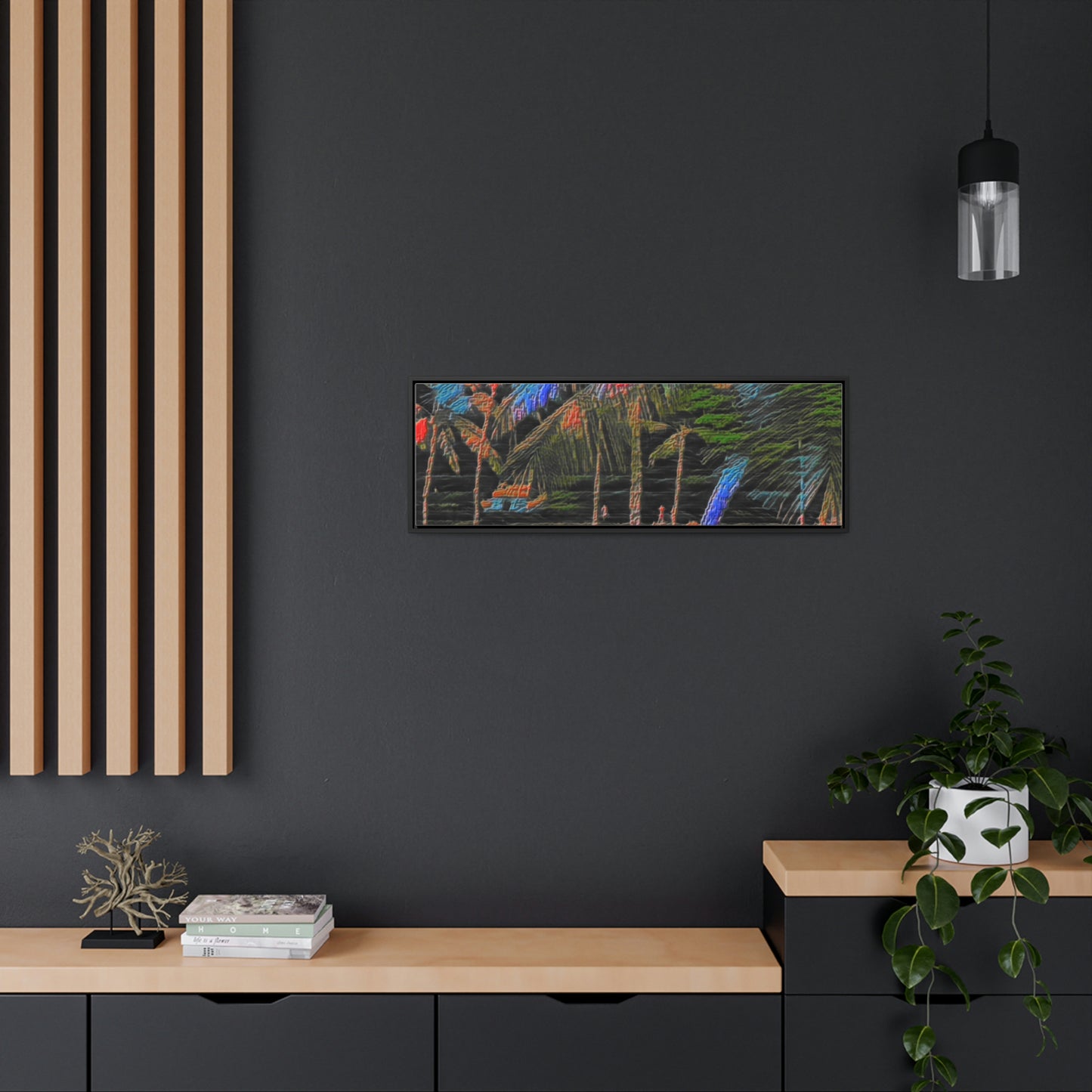 Gallery Canvas Wraps, Horizontal Frame ... "The Royal Hawai'ian: Waikiki Beach_Beach" ... Honolulu, HI ... Ocotber 2014 (Halloween) ... Original Works ...