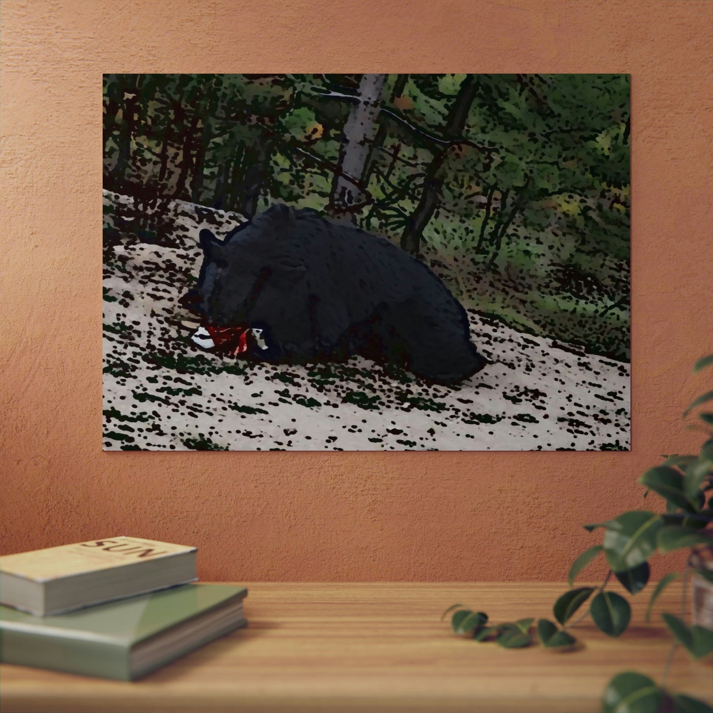 Aluminum Composite Panels ... A Local 'Yogi_4' ... RCY: "Rhett Creek Yogi: 500#'s Of Hungry Black Bear" ... 28-29Sep23 ... Original Works ... Client Project-Folio ...