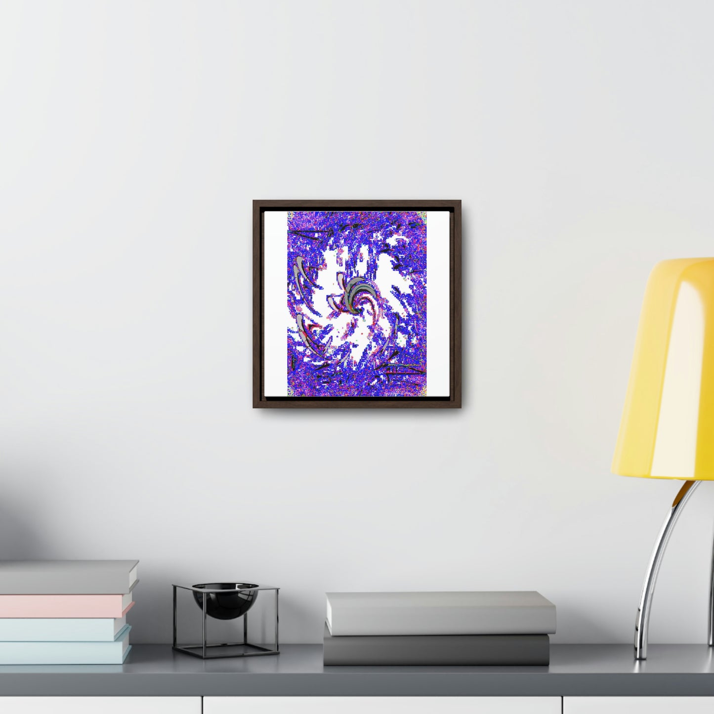Gallery Canvas Wraps, Square Frame ... "Waning Moon" ... Central Idaho ... October 2022 ... Rendering Time: 22 Hours ... Original Works ...