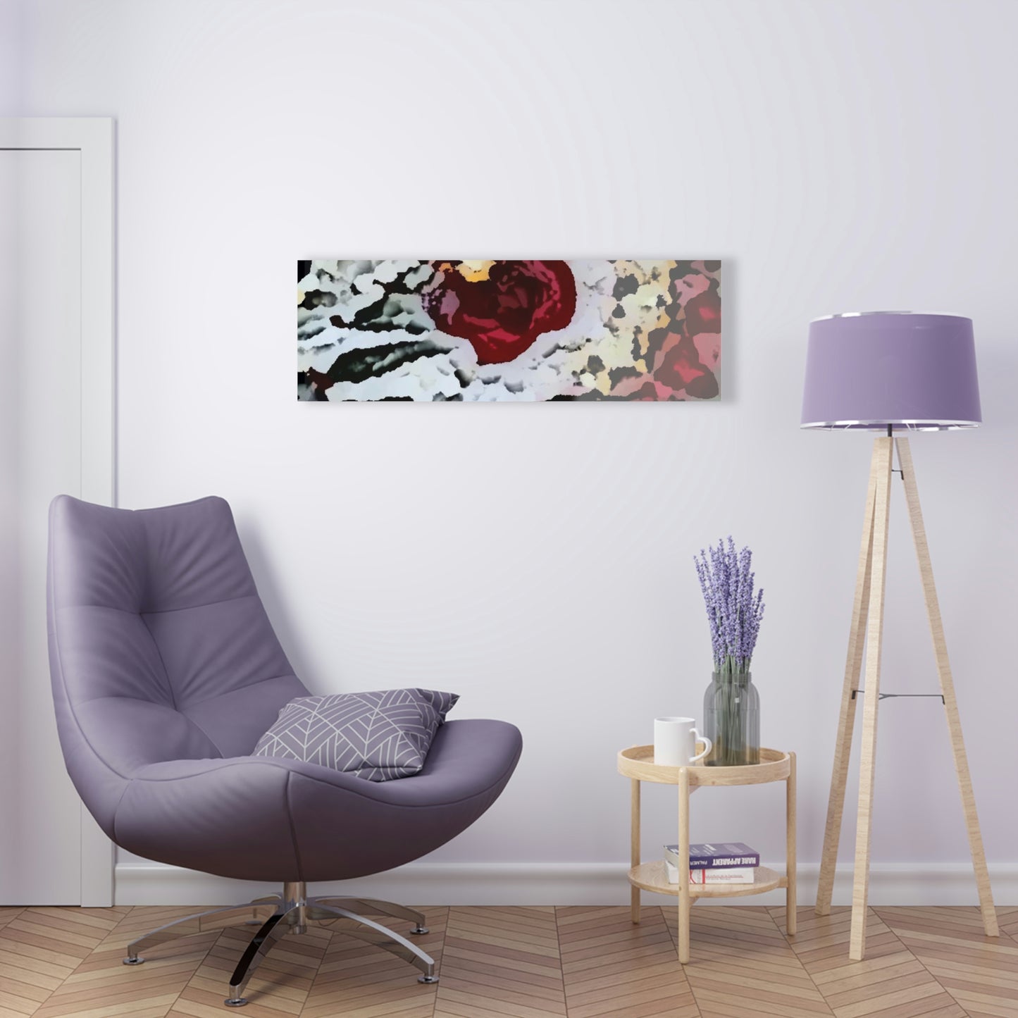 Acrylic Prints ... "A Friendly Flower" ... Pointsettia 'Pointing' ... Original Works ... (Supplied Photograph) ...