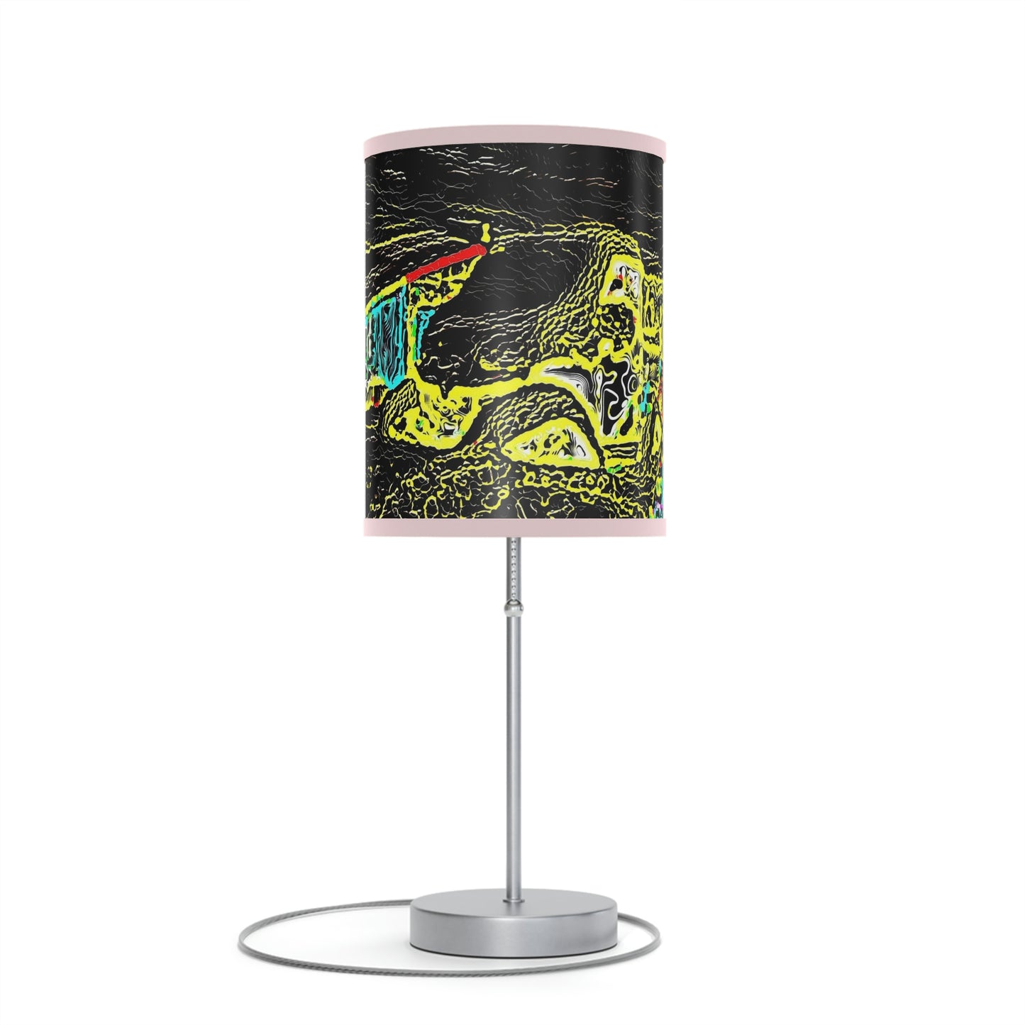 Lamp on a Stand, US|CA plug ... "Snow Vehicle In Snow Storm At-Rest" ... Circa 12Mar23 ... Central Idaho ... 18-Hours Rendering Time: Original Works ...