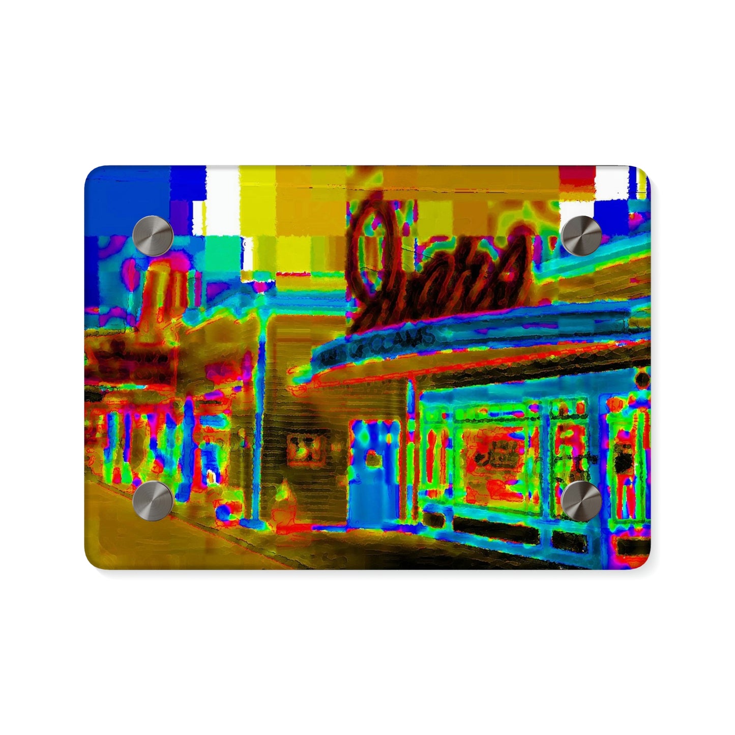 Acrylic Wall Art Panels ...  In-A-Hurry & Stressed? ... Remember: Keep "Clam" ... Clam_Happy ...  'Ivars: Seattle Waterfront' ... Personal Archives ... Original Works ...