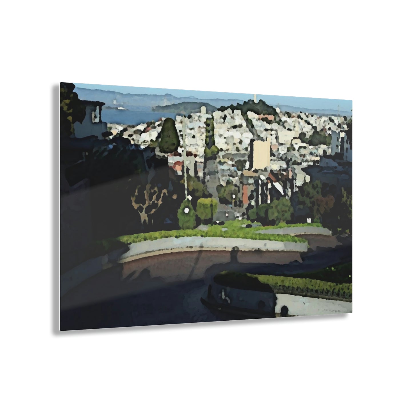 Acrylic Prints ... "Lombard Street San Francisco, CA, USA" ... Family Archives 1970's ... Original Works ...