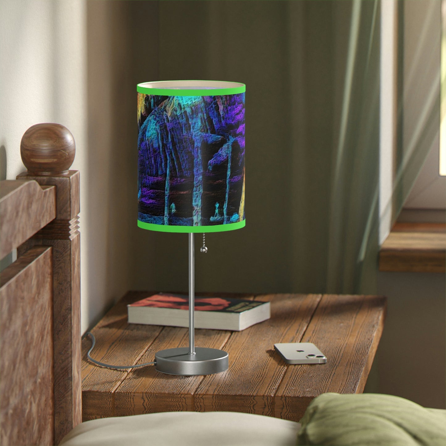Lamp on a Stand, US|CA plug ... "The Royal Hawai'ian: Waikiki Beach_Beach" ... Honolulu, HI ... Ocotber 2014 (Halloween) ... Original Works ...