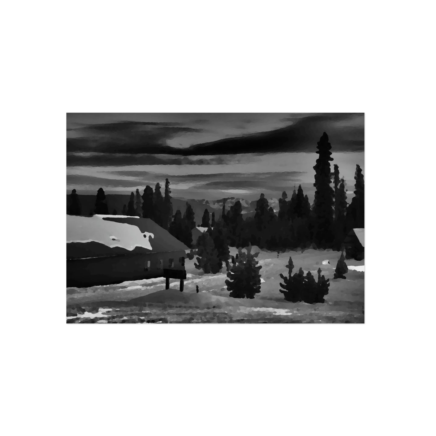 Aluminum Composite Panels ... On The Western Front ... "The Western Flank Of The Rocky Mountains" ... November 2021 ... Original Works ... (Oilification_Heavy) ...