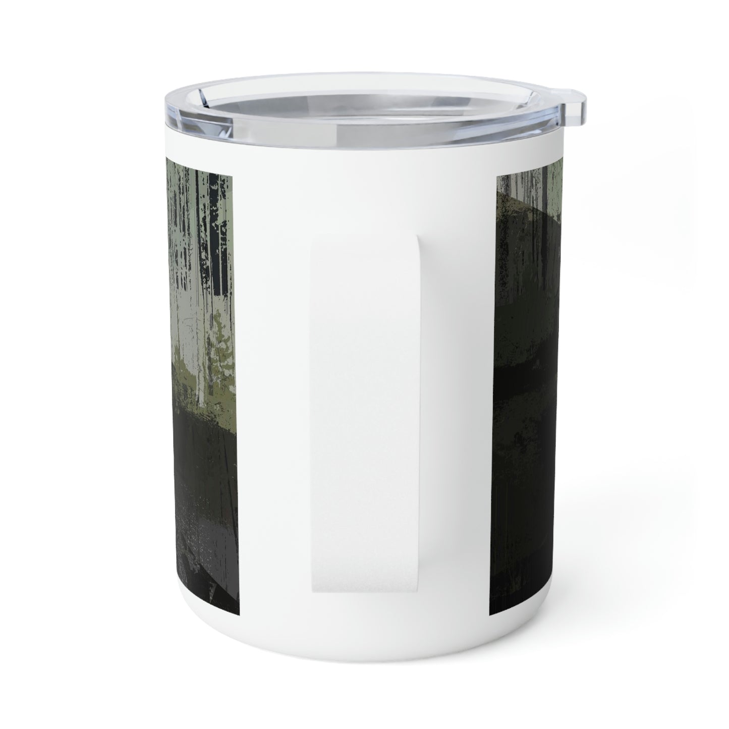 Insulated Coffee Mug, 10oz  ... 3-Wheeln' N' Groovin The Mountain Roads ... Central Idaho ... Original Works ...