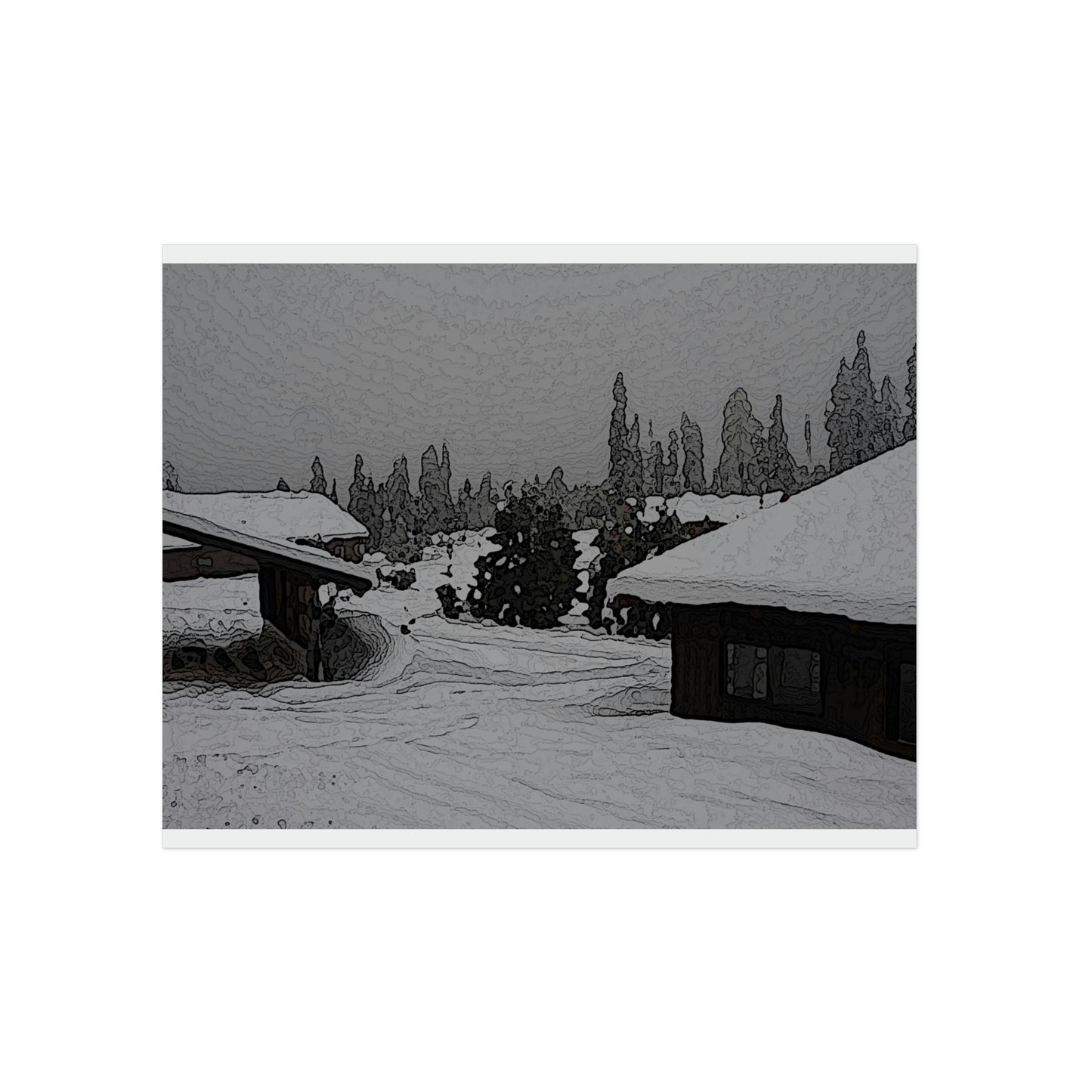 Aluminum Composite Panels ... "Winterscape 'Escape' " ... Its Intrinsic Beauty & Solace ... Winter 2020, Central Idaho, USA ... Original Works ...