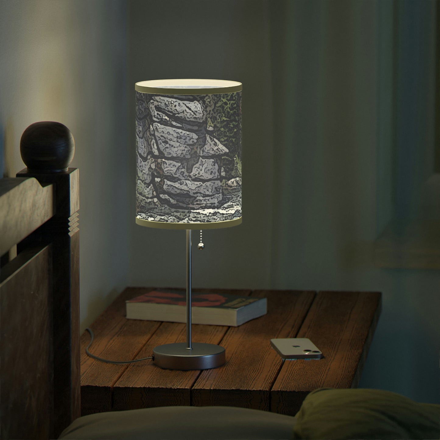 Lamp on a Stand, US|CA plug ... "I Am Innocent" ... Tricky-Dick Immortalized ... Nixon Rock: Along The River ... Central Idaho, Summer 2020 ... Original Works ...