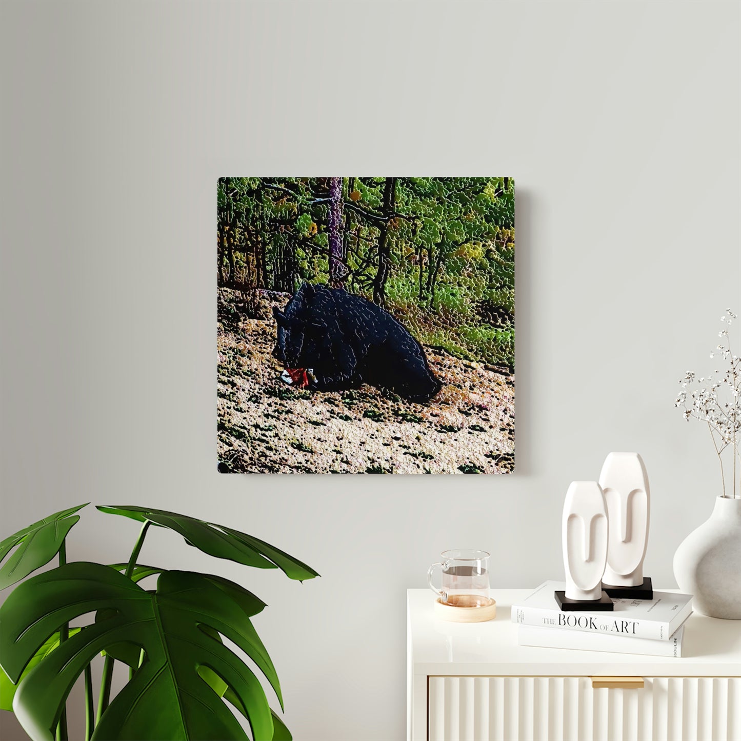 Acrylic Wall Art Panels ... RCY: "Rhett Creek Yogi ... '500 Lbs Of Autumn Season Hunger' ..."  ... September 2022 ... Central Idaho ... Original Works ...