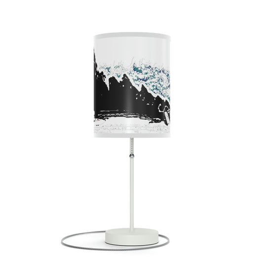 Lamp on a Stand, US|CA plug ... Seattle Columbia Cup On Lake Washington ... "Dave Wilcox Heads For The Win" ... Associate Gift-Photo ... Original Works ...