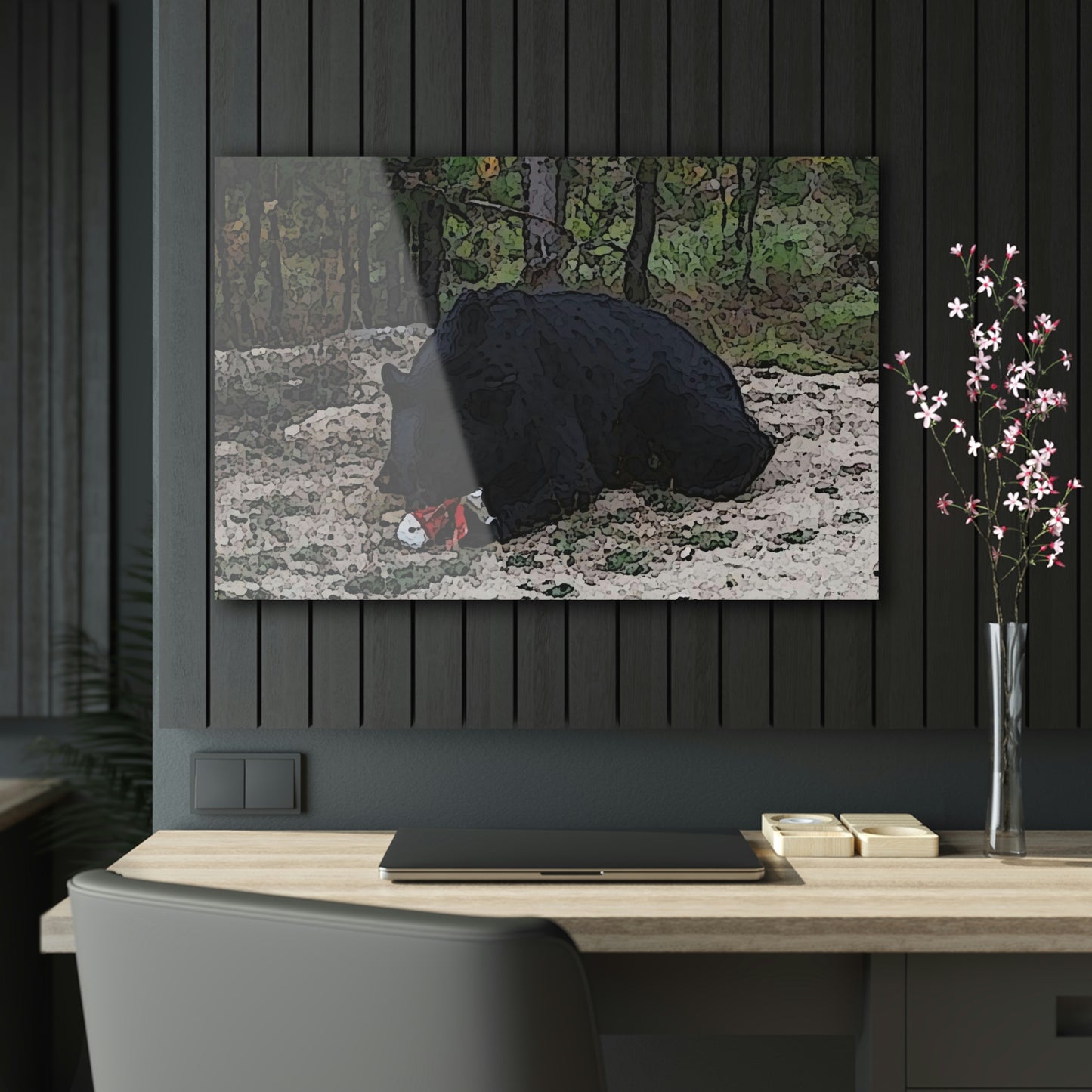 Acrylic Prints ... RCY: "Rhett Creek Yogi ... '500 Lbs Of Autumn Season Hunger' ..."  ... September 2022 ... Central Idaho ... Original Works ...