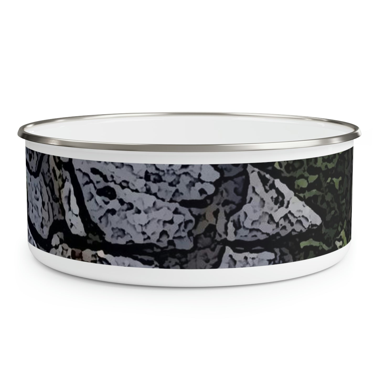 Enamel Bowl ..."I Am Innocent" ... Tricky-Dick Immortalized ... Nixon Rock: Along The River ... Central Idaho, Summer 2020 ... Original Works ...