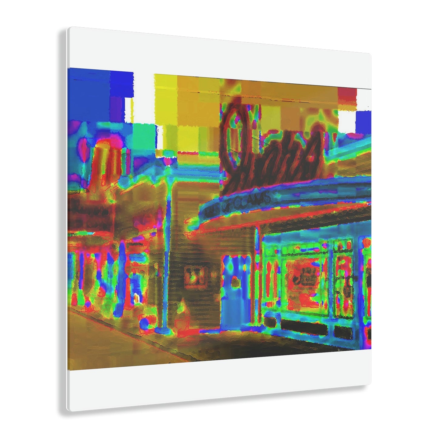 Acrylic Prints ...  In-A-Hurry & Stressed? ... Remember: Keep "Clam" ... Clam_Happy ...  'Ivars: Seattle Waterfront' ... Personal Archives ... Original Works ...