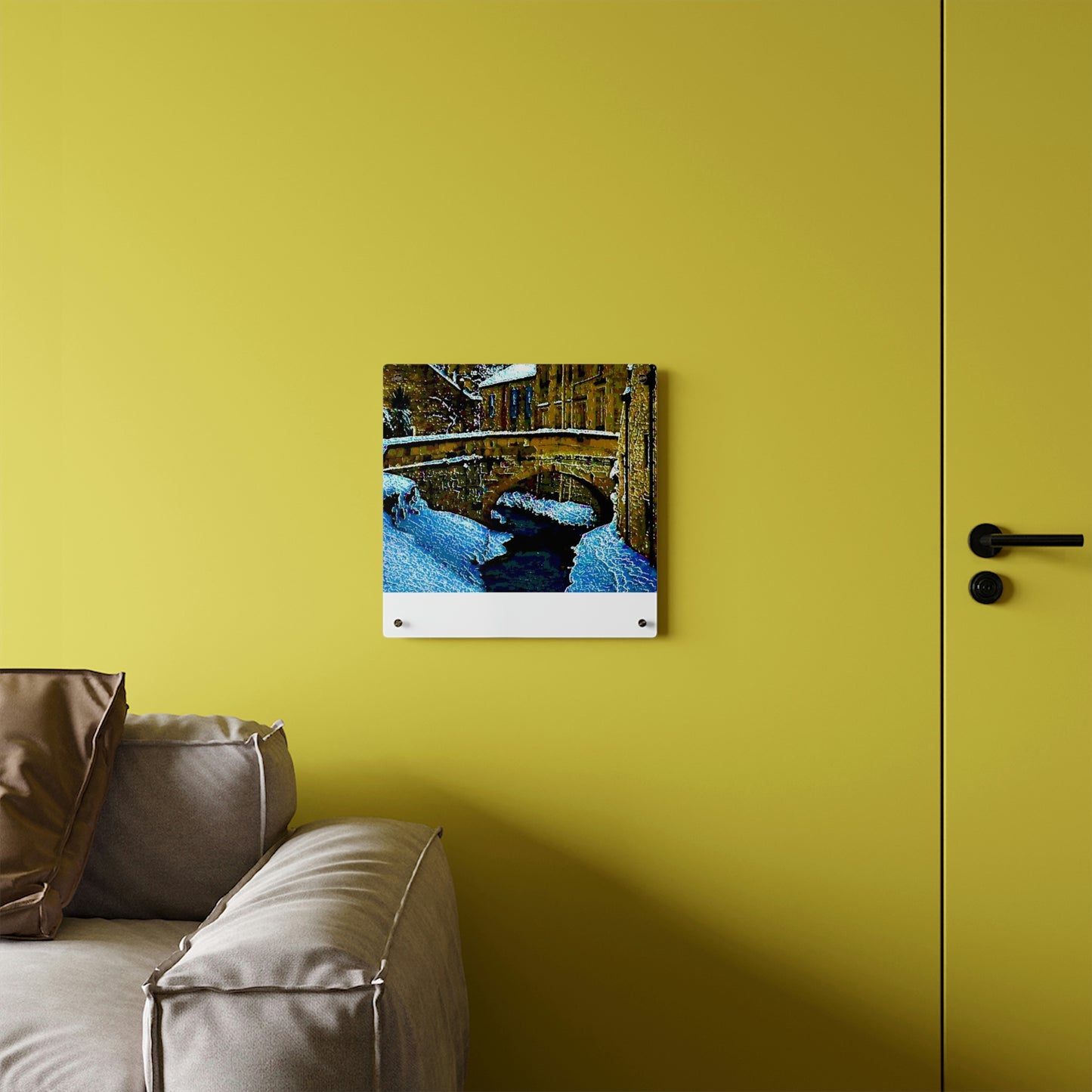 Acrylic Wall Art Panels ... Walikng The Streets & Alleys ... 'Strolling The Canals ... '  ... Original Works  ...