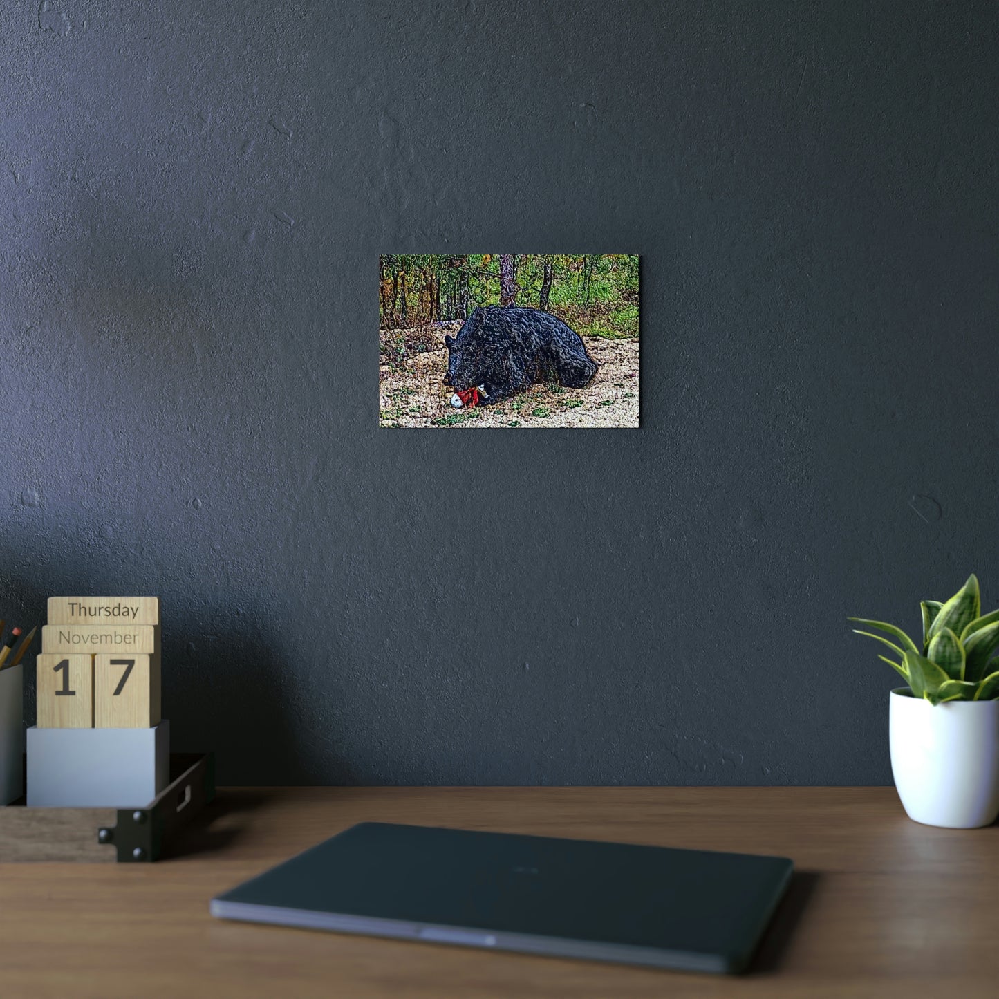 Aluminum Composite Panels ... A Local 'Yogi_5' ... RCY: "Rhett Creek Yogi: 500#'s Of Hungry Black Bear" ... 28-29Sep23 ... Original Works ... Client Project-Folio ...