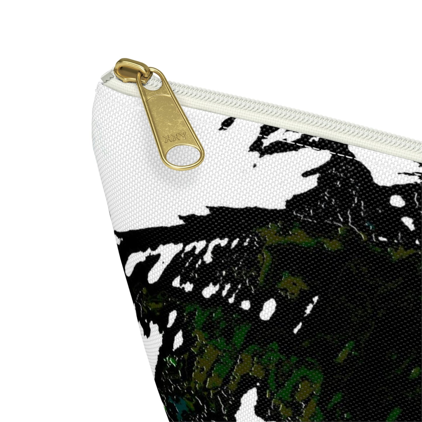 Accessory Pouch w T-bottom ... "A Beautiful Beach Amongst The Palms" ... The Outrigger Waikiki, Honolulu, Oahu ... Original Works ...