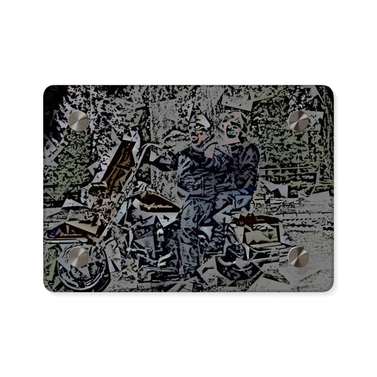 Acrylic Wall Art Panels ... The Open Road Beckons ... "Harley 'D' Yearnings ..."  Original Works ...
