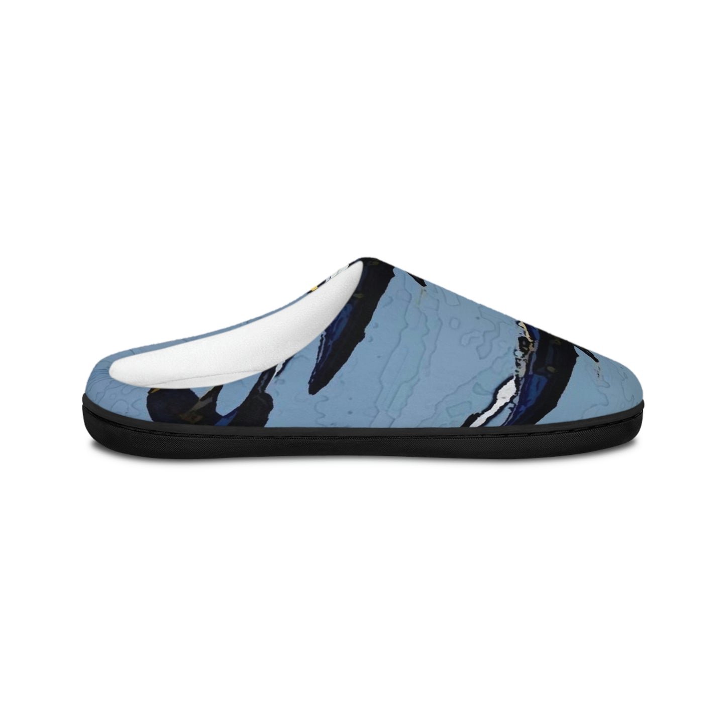 Men's Indoor Slippers ... Seattle Seafair ..."Blue Angels Run Over Lake Washington" ... Circa Mid 1980's ... Dr FJ Holt ... Original Works ...