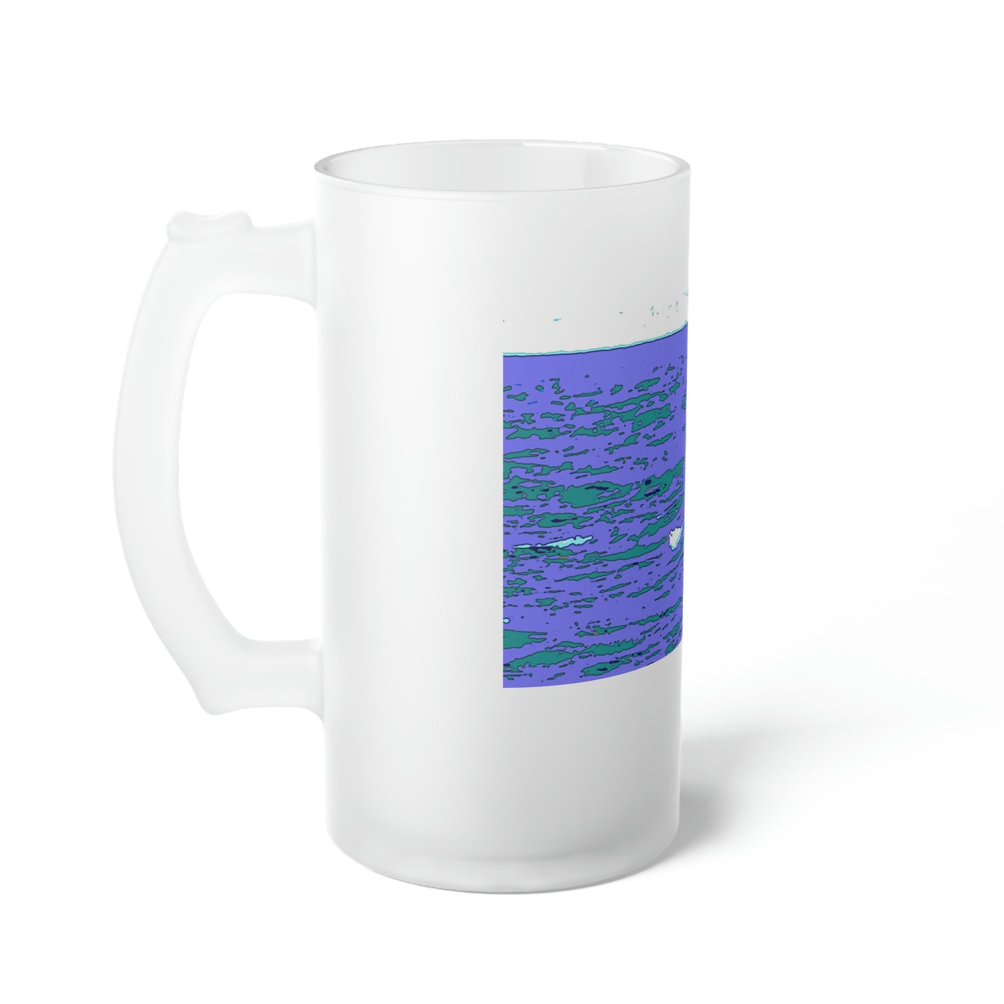 Frosted Glass Beer Mug ... Baby Humpback Breaching ... Maui, HI: April 2022 ... "Family Archives: KPH" ... Original Works ...