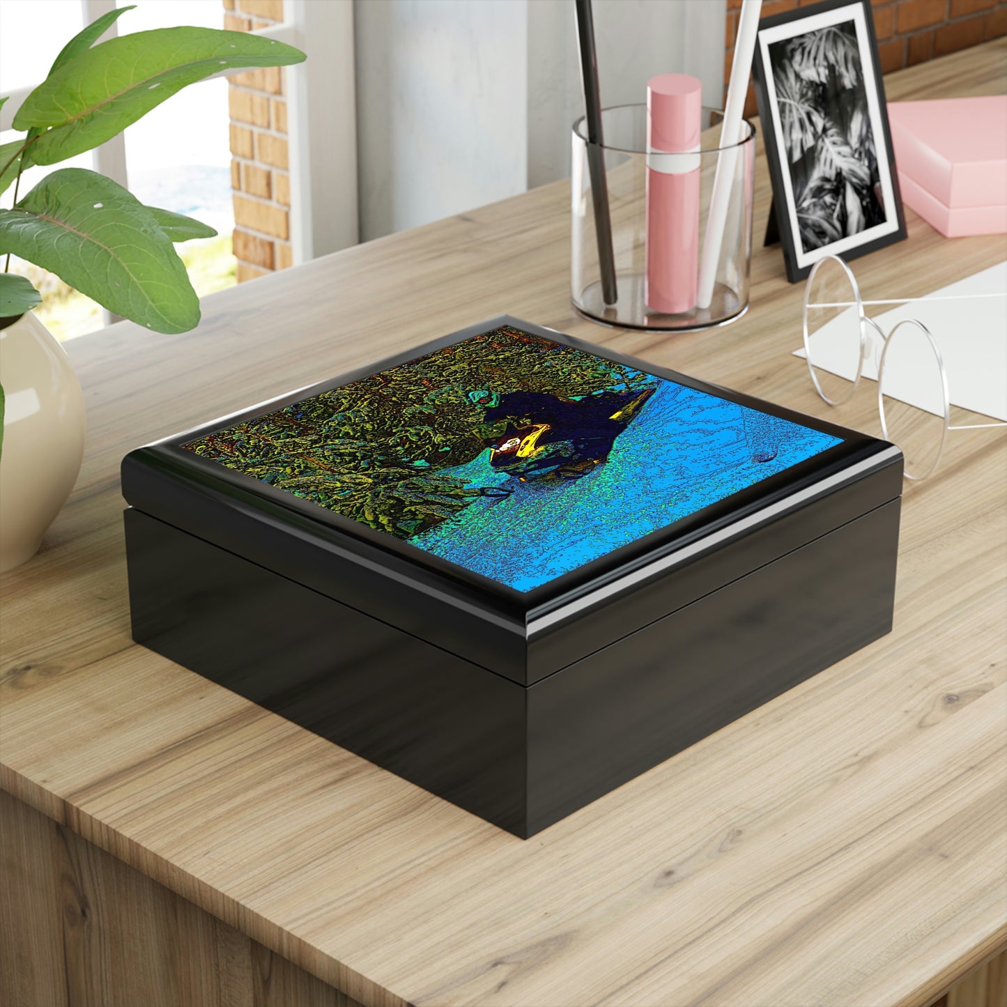 Jewelry Box ... Yep ... "Another Day ... Riding Through The Wilderness ... " ... February 2023 ... Original Works ...