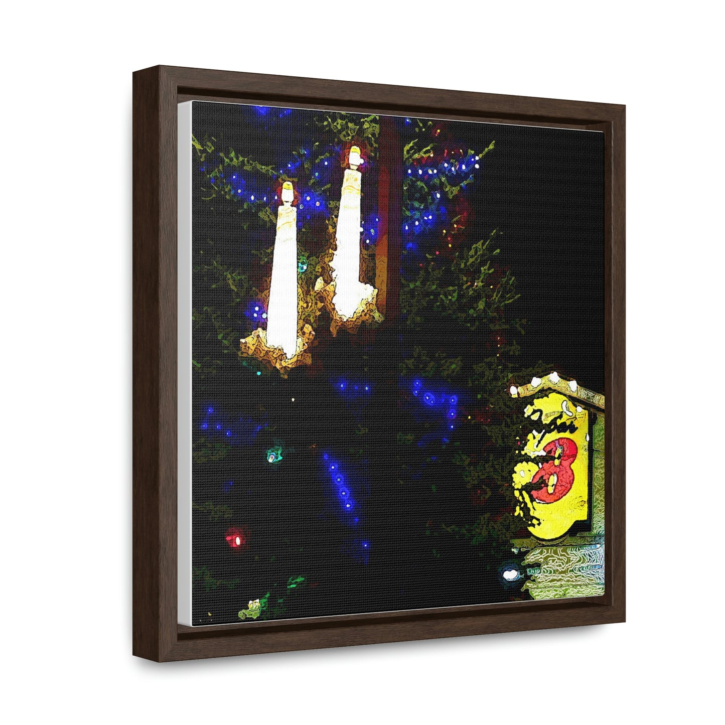Gallery Canvas Wraps, Square Frame ... A Very Nice Super-8 'On The Praire' ... Grangeville, Idaho ... Jan23 ... Original Works ...