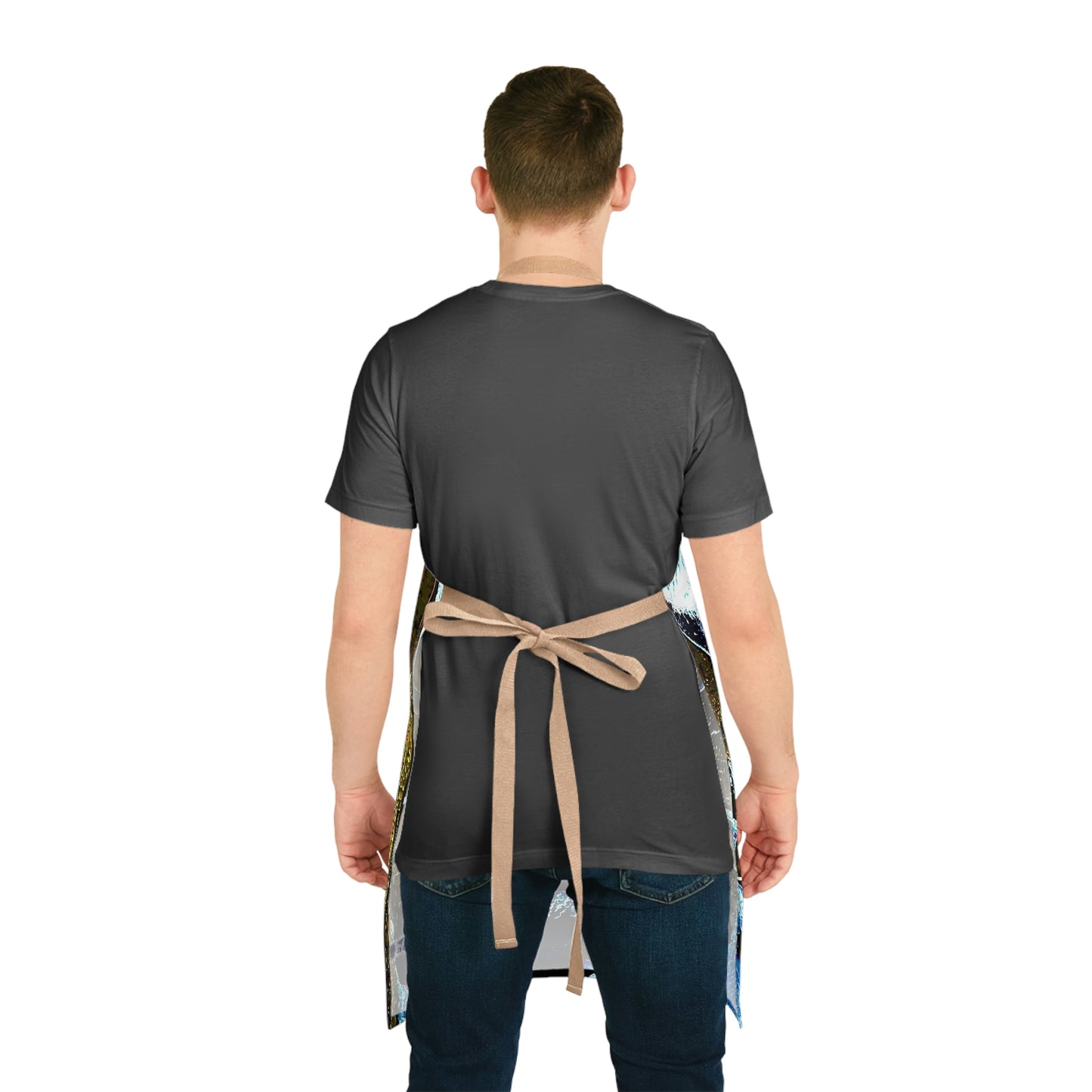 Apron (AOP) ... Walikng The Streets & Alleys ... 'Strolling The Canals ... '  ... Original Works  ...