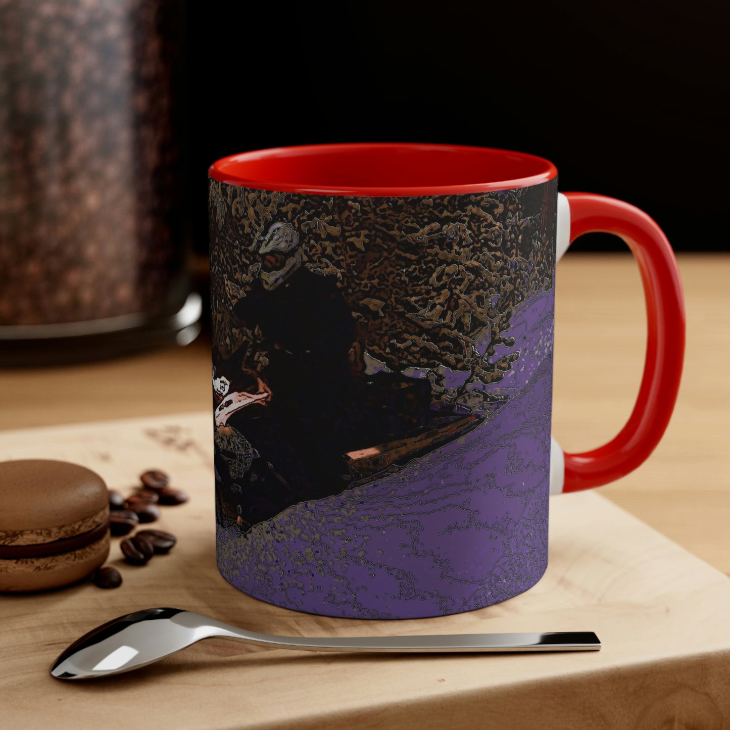 Accent Coffee Mug, 11oz ... Yep ... "Another Day ... Riding Through The Wilderness ... " ... February 2023 ... Original Works ...