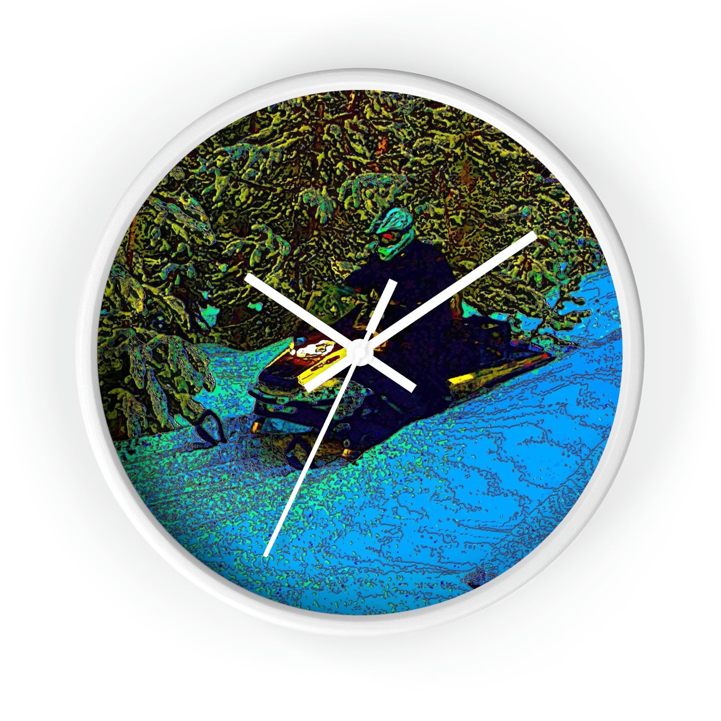 Wall clock ... Yep ... "Another Day ... Riding Through The Wilderness ... " ... February 2023 ... Original Works ...