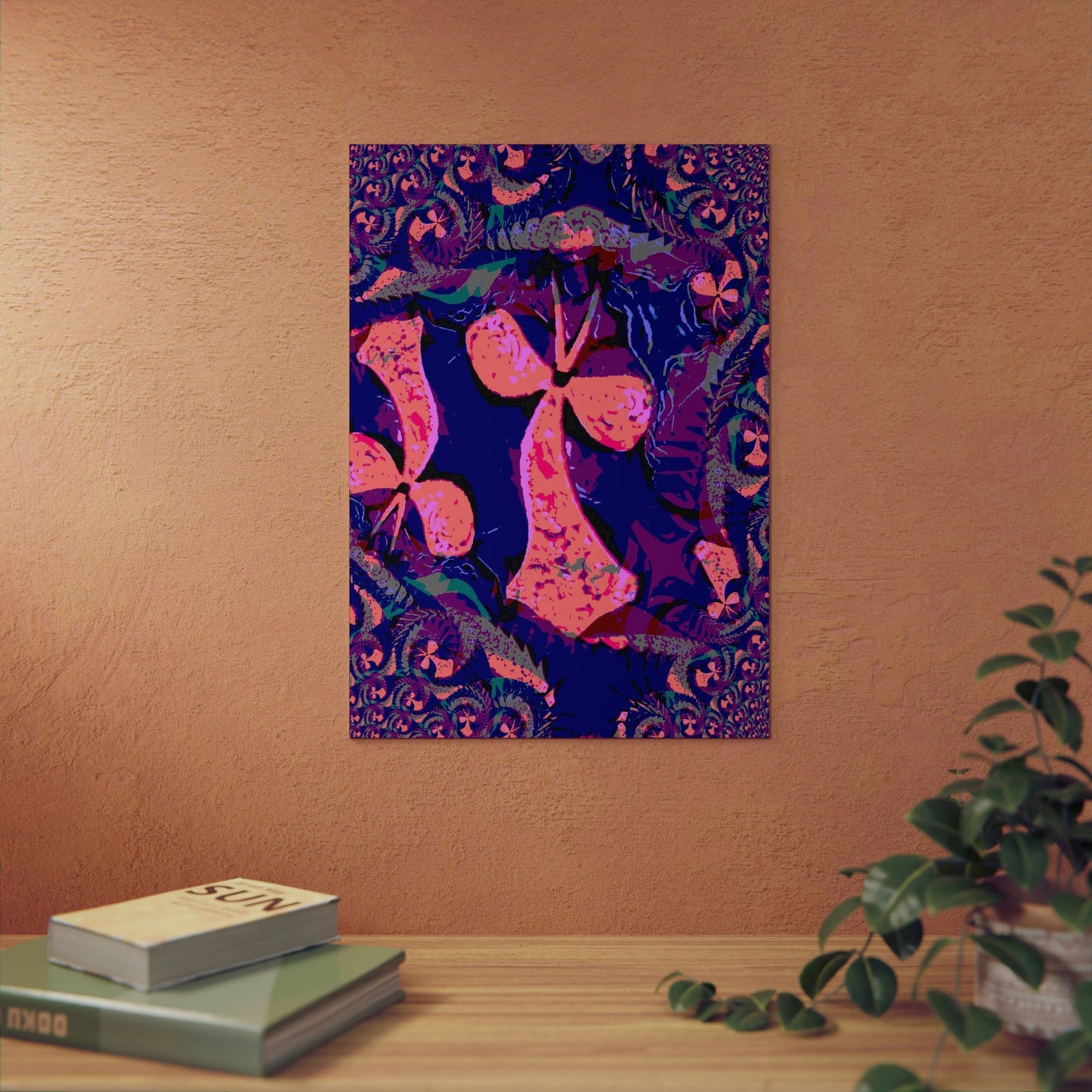Aluminum Composite Panels ... "A Model's Showcase & Photo-Shoot" ... 'Pink, Purple, Blue ... Pink, Purple, Blue' ... Fractals & Illusions ... Circa Dec 2022 ... Client Portfolio ... Original Works ...