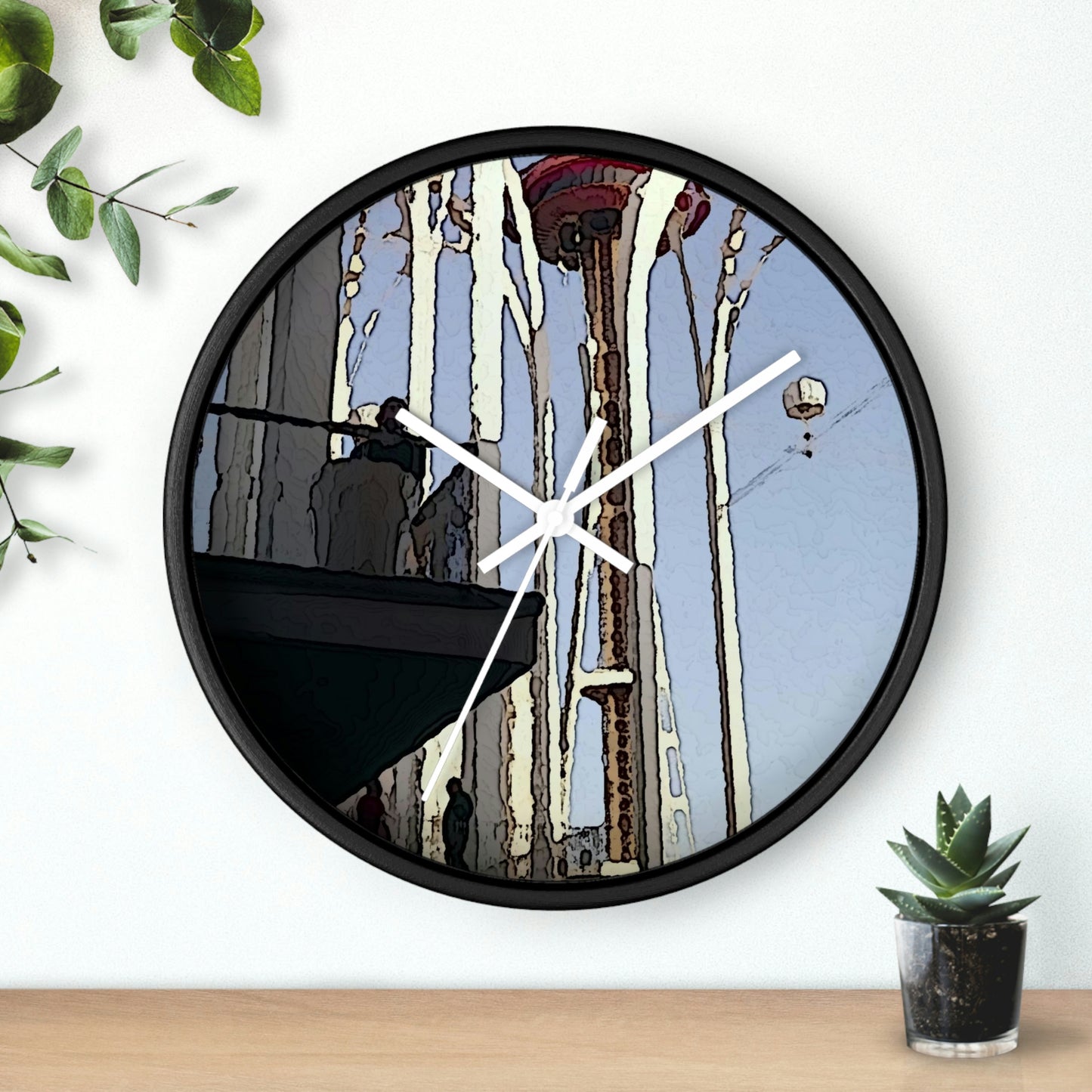 Wall clock ... "Seattle's World Fair ... 'A Family Favourite' ..." Original Works ...