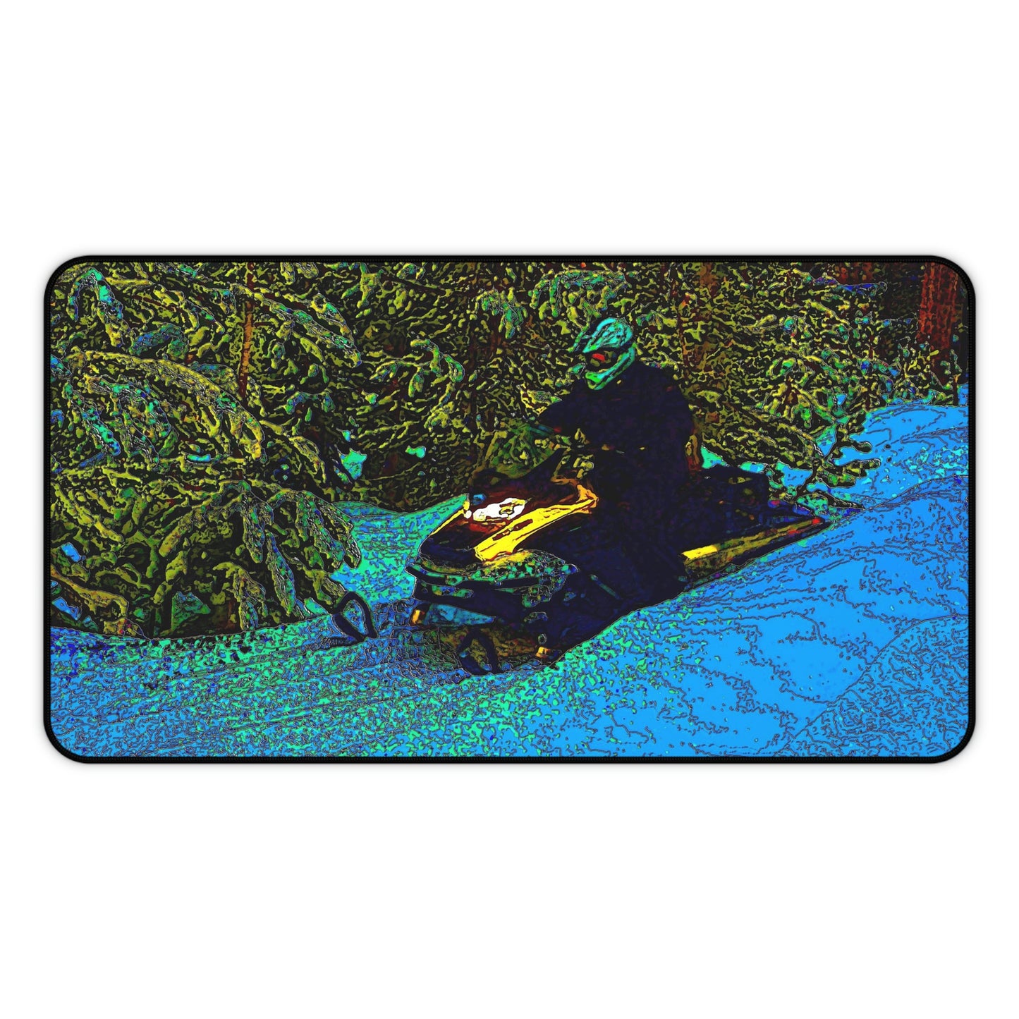 Desk Mat ... Yep ... "Another Day ... Riding Through The Wilderness ... " ... February 2023 ... Original Works ...