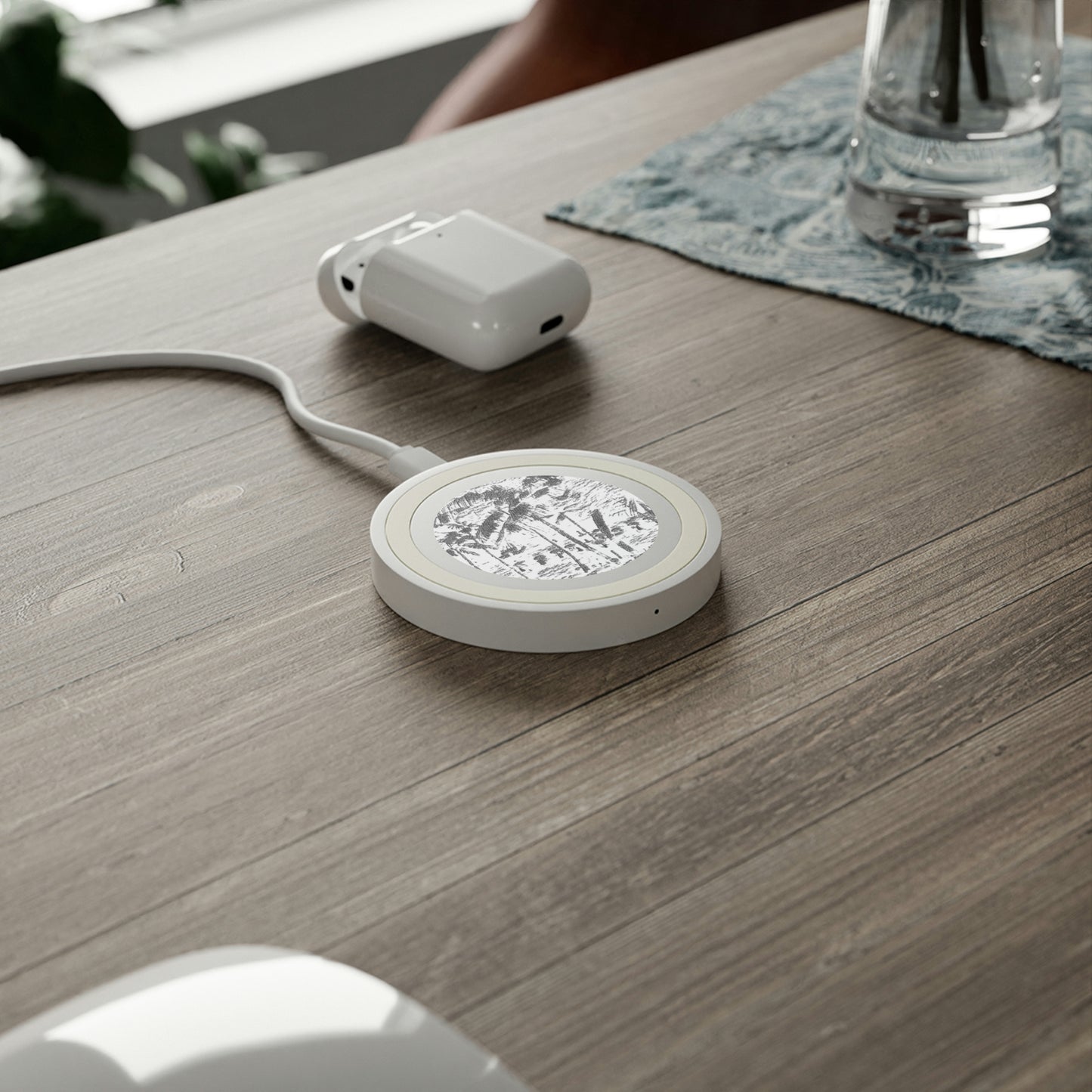 Quake Wireless Charging Pad ... "The Royal Hawai'ian: Waikiki Beach_Beach" ... Honolulu, HI ... October 2014 (Halloween) ... Original Works ...