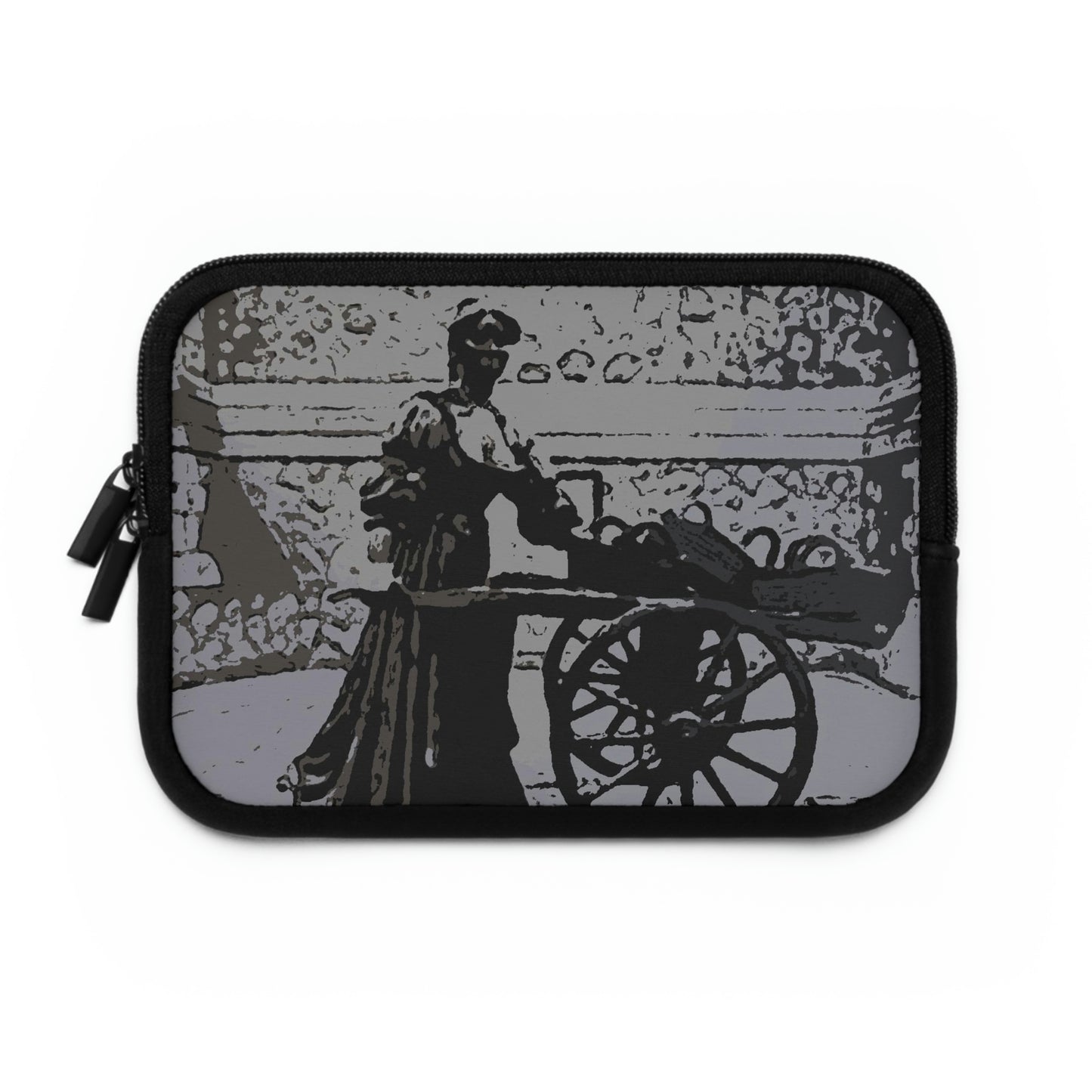Laptop Sleeve ... Dublin's "Molly Malone Along Grafton Street" ... Cryin' Cockels & Muscles Alive-Alive-Oh ... Circa 2003 ... Original Works ...