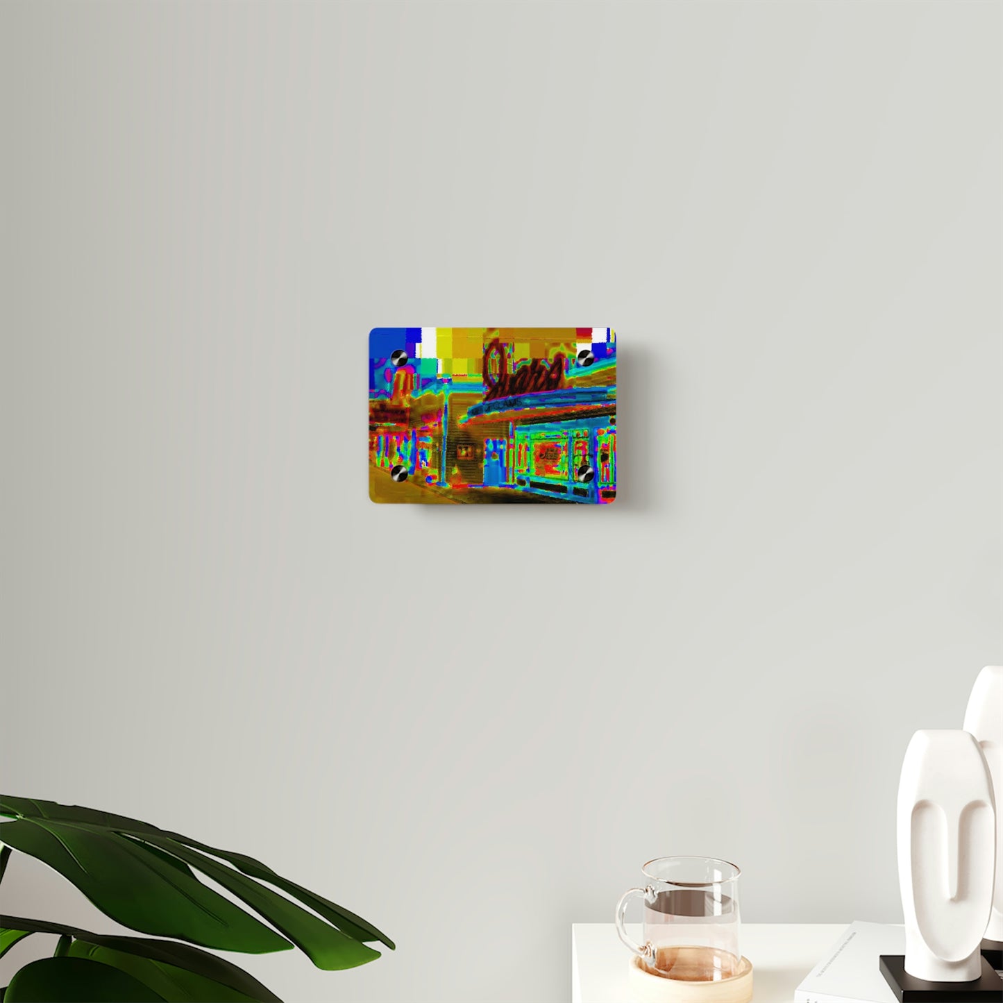 Acrylic Wall Art Panels ...  In-A-Hurry & Stressed? ... Remember: Keep "Clam" ... Clam_Happy ...  'Ivars: Seattle Waterfront' ... Personal Archives ... Original Works ...