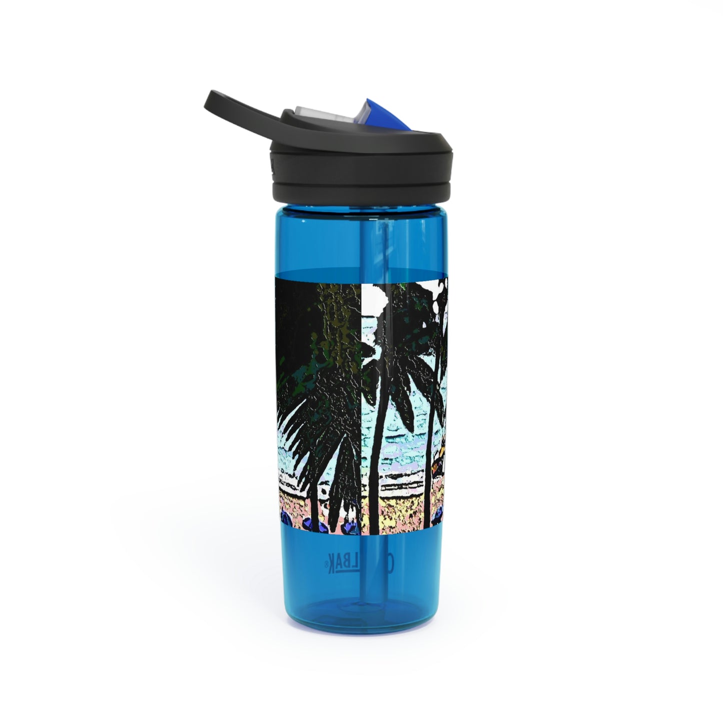 CamelBak Eddy®  Water Bottle, 20oz\25oz ... "A Beautiful Beach Amongst The Palms" ... The Outrigger Waikiki, Honolulu, Oahu ... Original Works ...