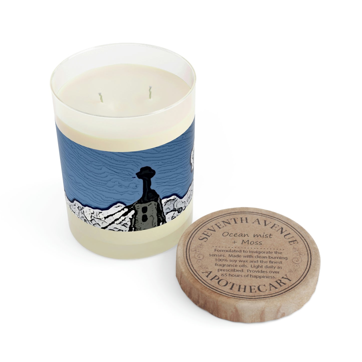 Scented Candle - Full Glass, 11oz ... "ICP: Idaho County Propane ... 'Production Facilities Grangeville, Idaho' ... "  Original Works: Rendering Time: 10 Hours ...