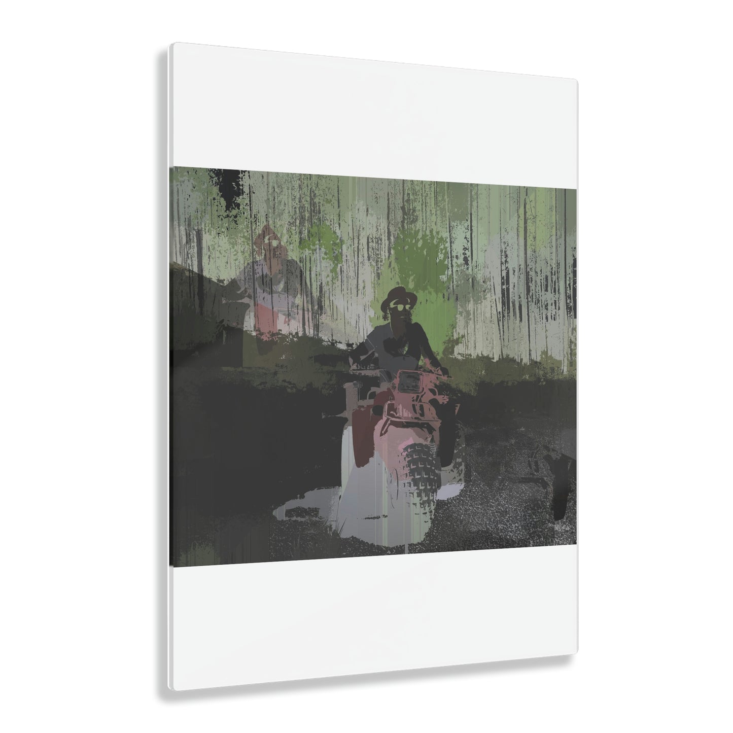 Acrylic Prints ... 3-Wheeln' N' Groovin The Mountain Roads ... Central Idaho ... Original Works ...